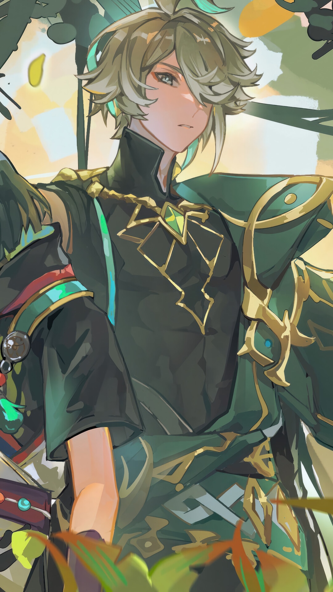 Alhaitham from Genshin Impact HD Phone Wallpaper