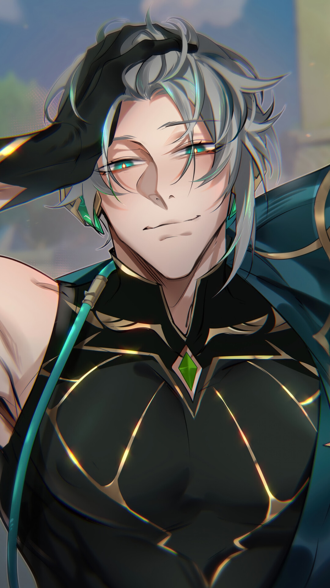 Alhaitham from Genshin Impact HD Phone Wallpaper