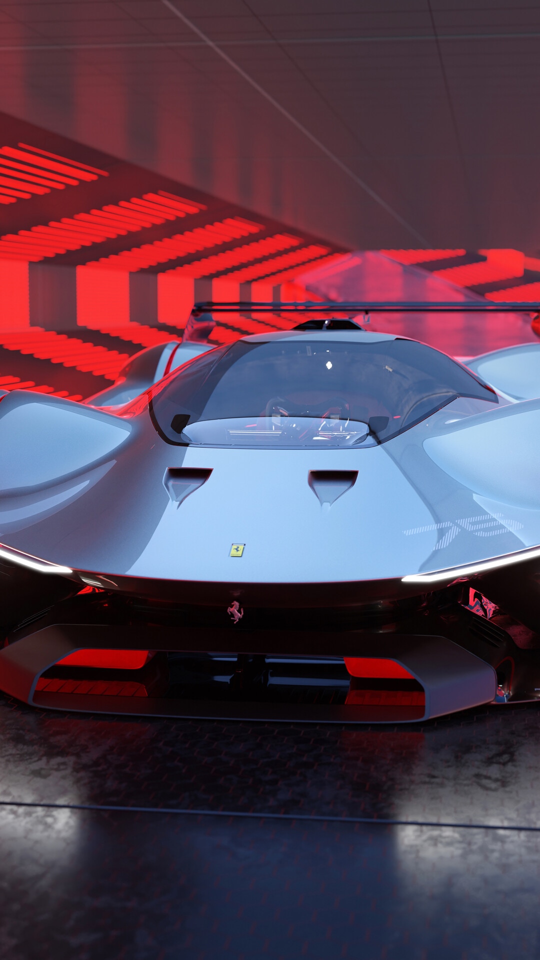 Ferrari Vision Gran Turismo Concept Car HD Phone Wallpaper