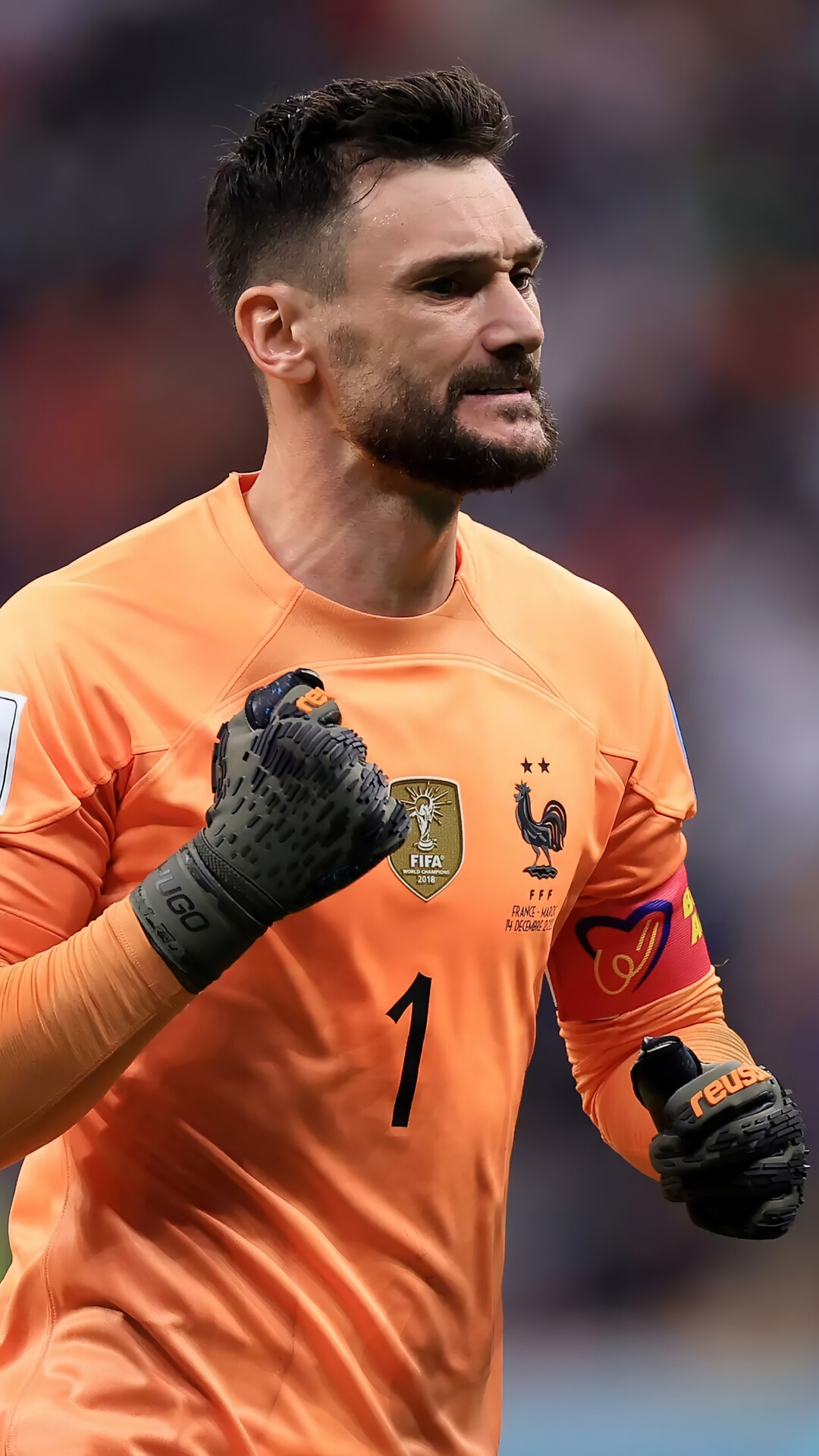 Hugo Lloris in France Football Jersey HD Phone Wallpaper