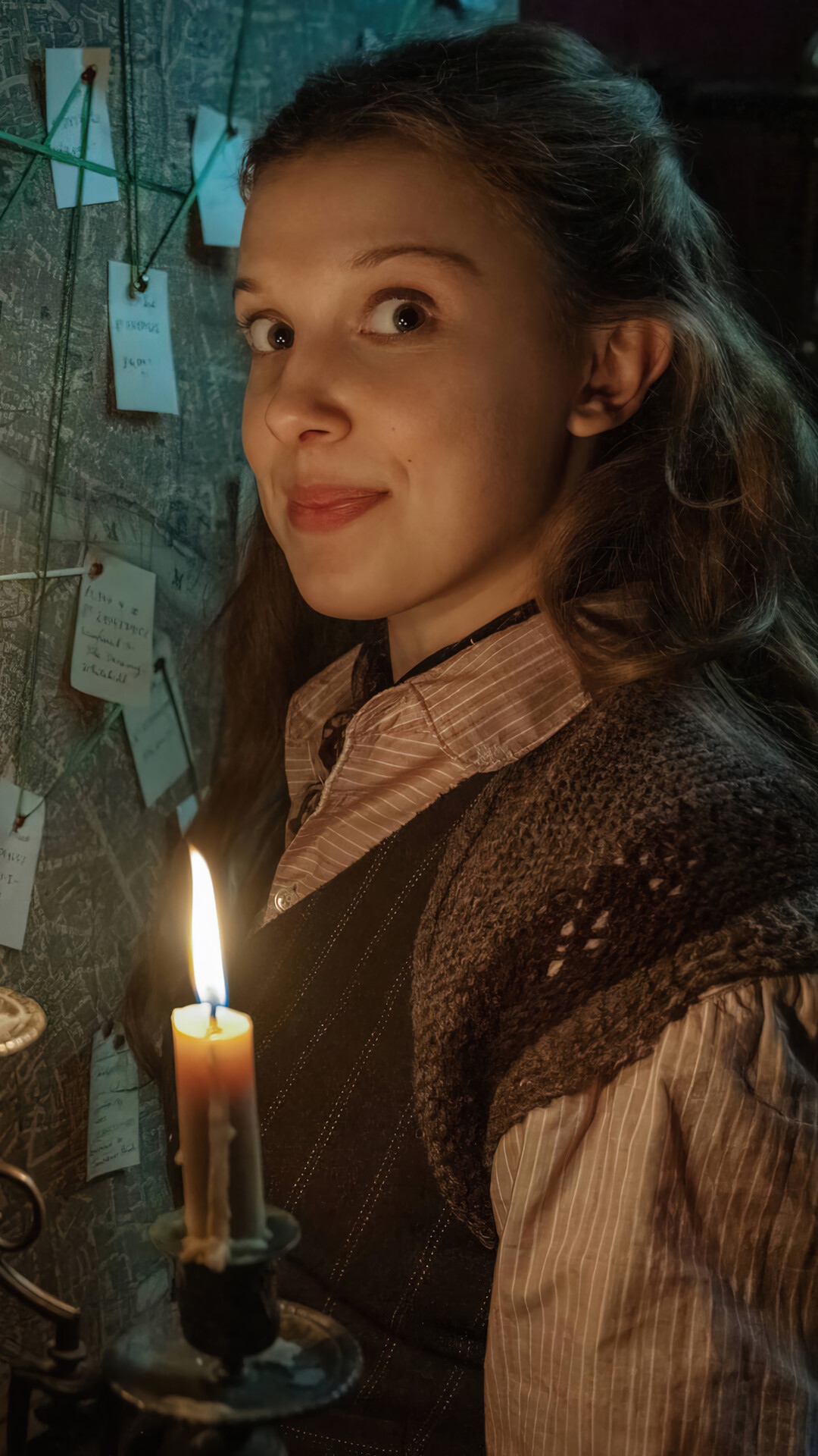 Millie Bobby Brown as Enola Holmes HD Phone Wallpaper