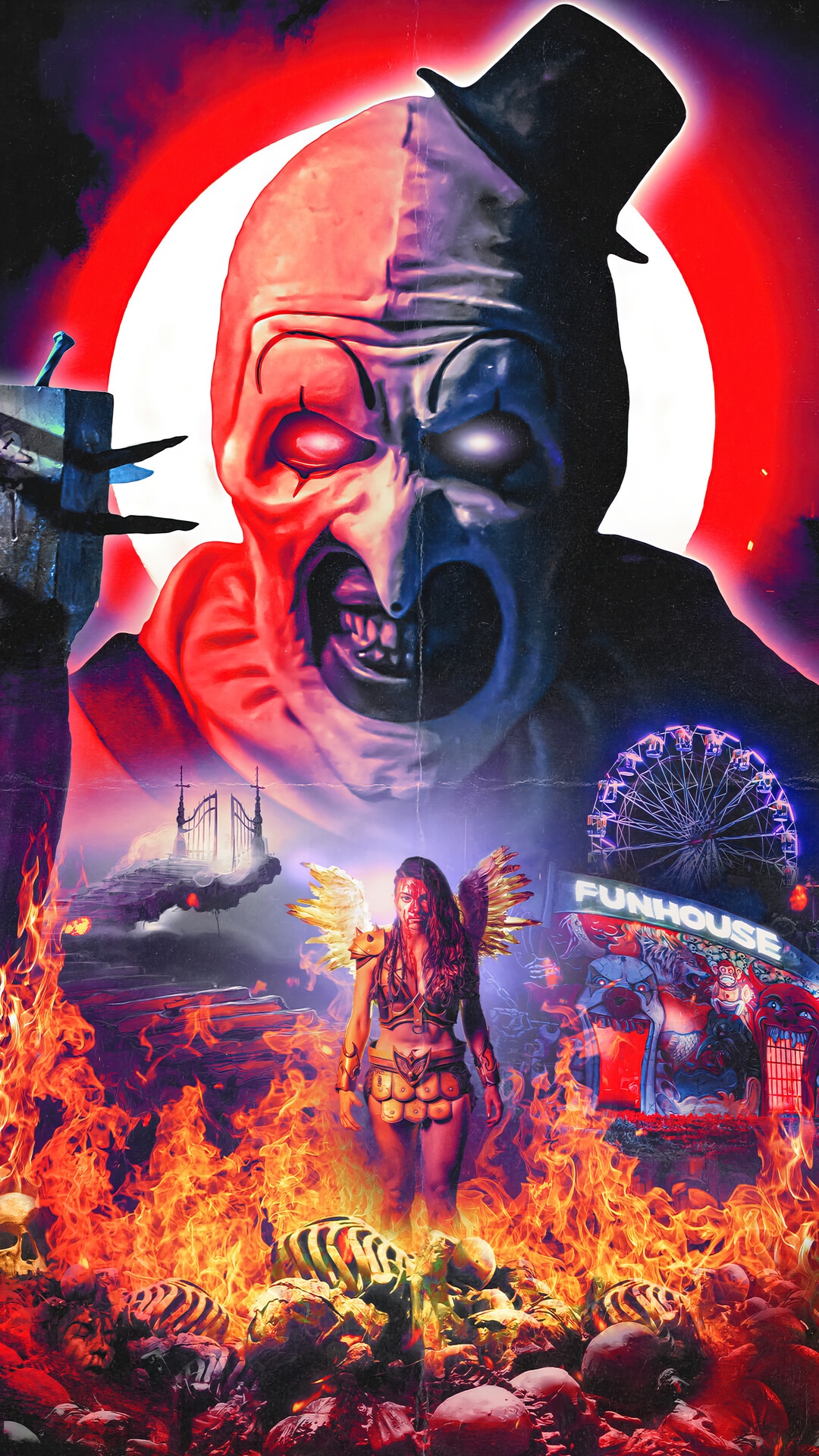 Terrifier 2 Movie Poster Art HD Phone Wallpaper