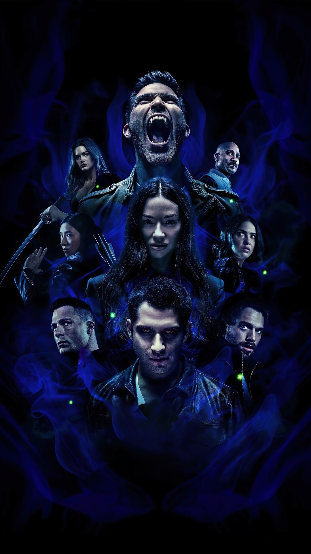 Teen Wolf Poster with Cast HD Phone Wallpaper