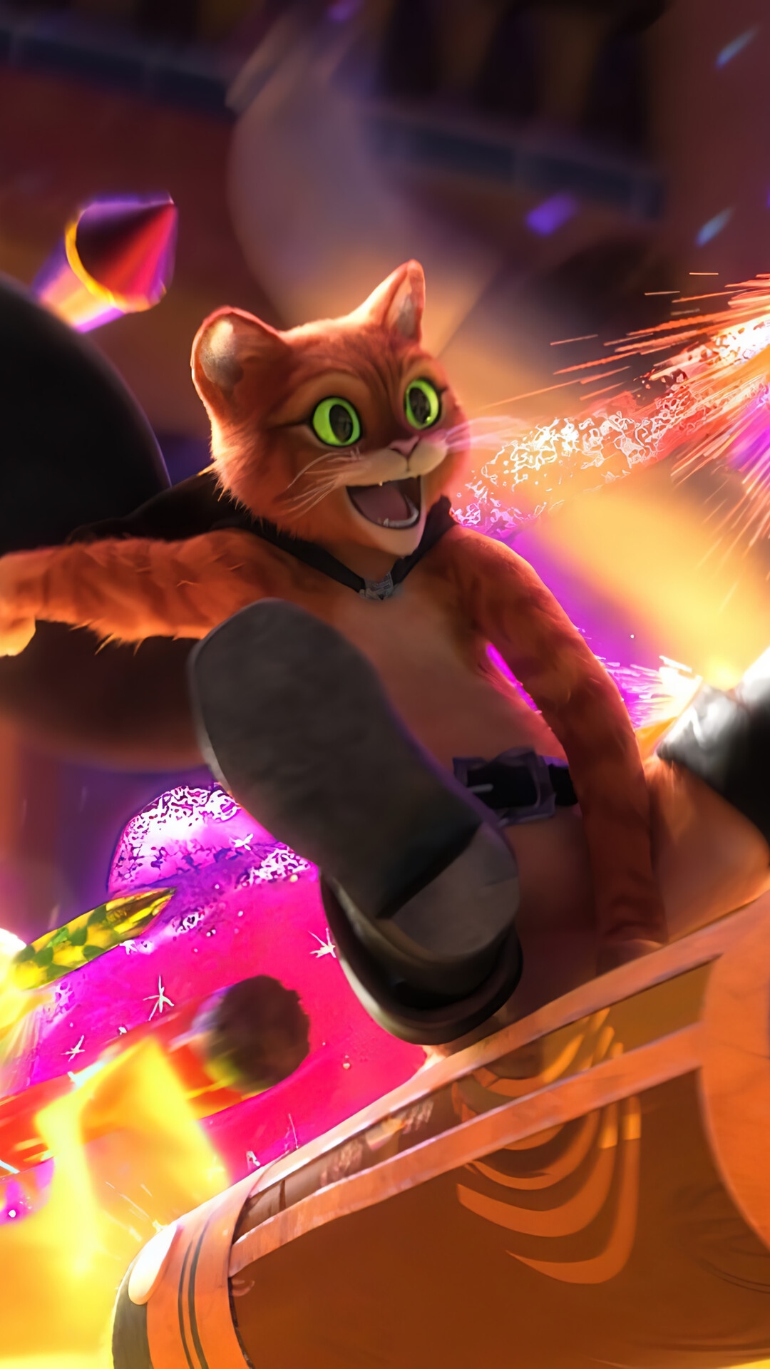 Puss in Boots: The Last Wish HD Phone Wallpaper