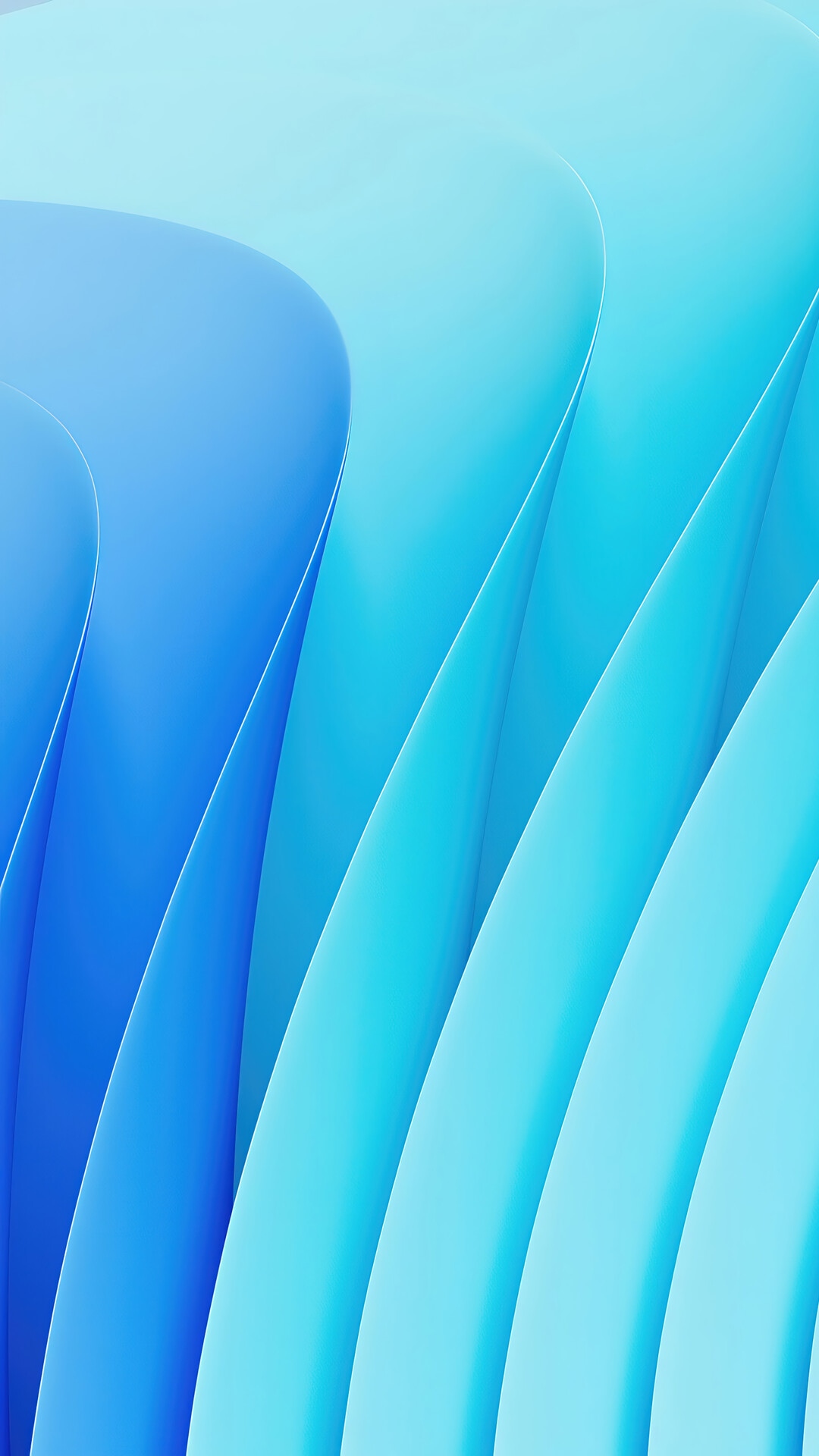 Microsoft Windows 11 Abstract Blue Design HD Phone Wallpaper