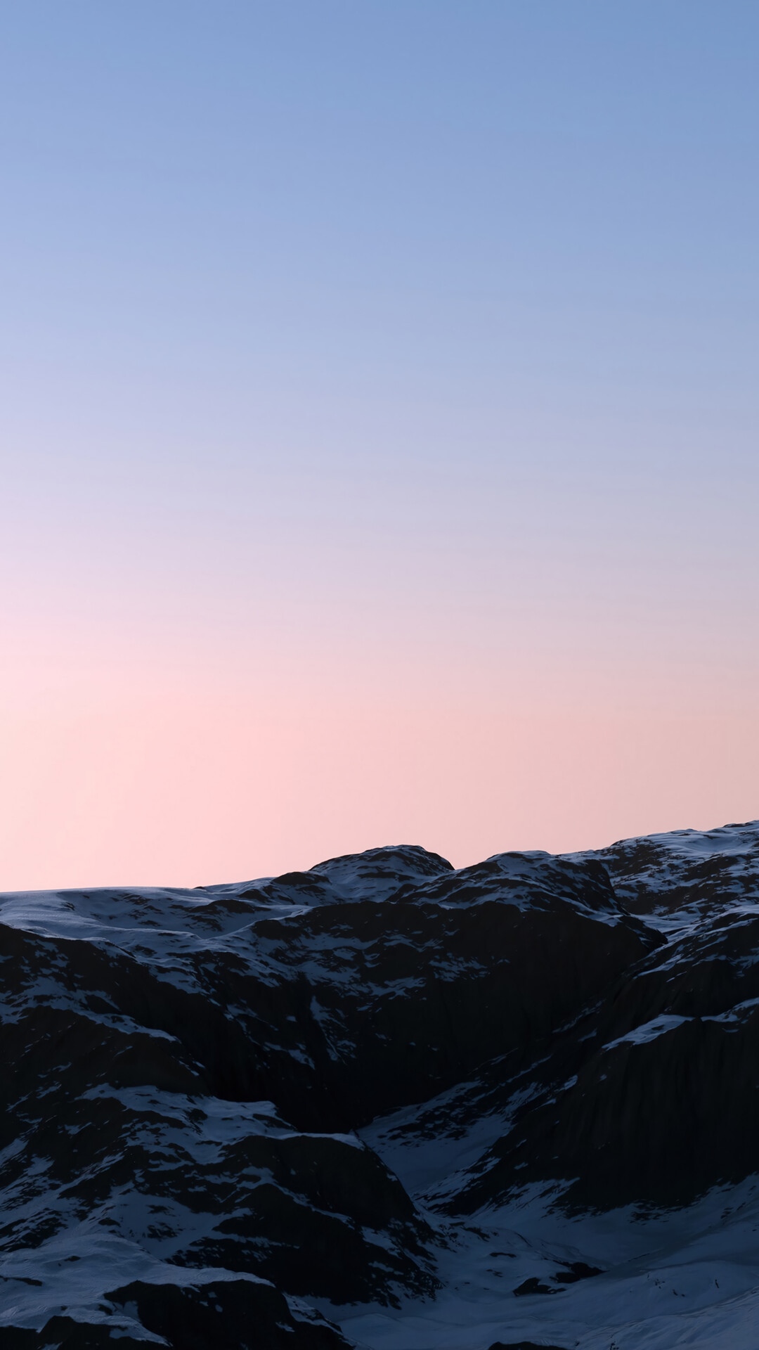 Windows 11 mountains at sunrise HD Phone Wallpaper