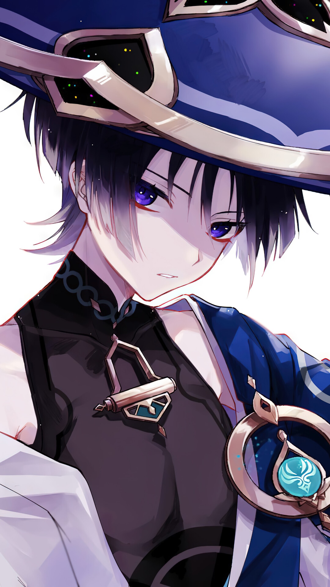 Scaramouche from Genshin Impact HD Phone Wallpaper