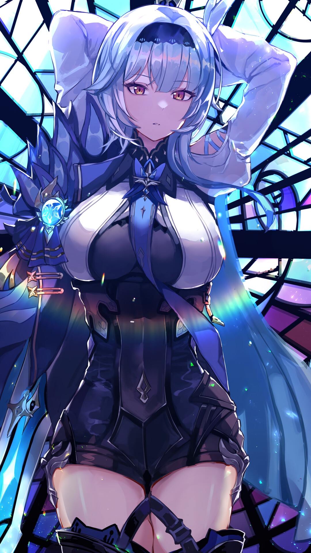 Eula from Genshin Impact HD Phone Wallpaper