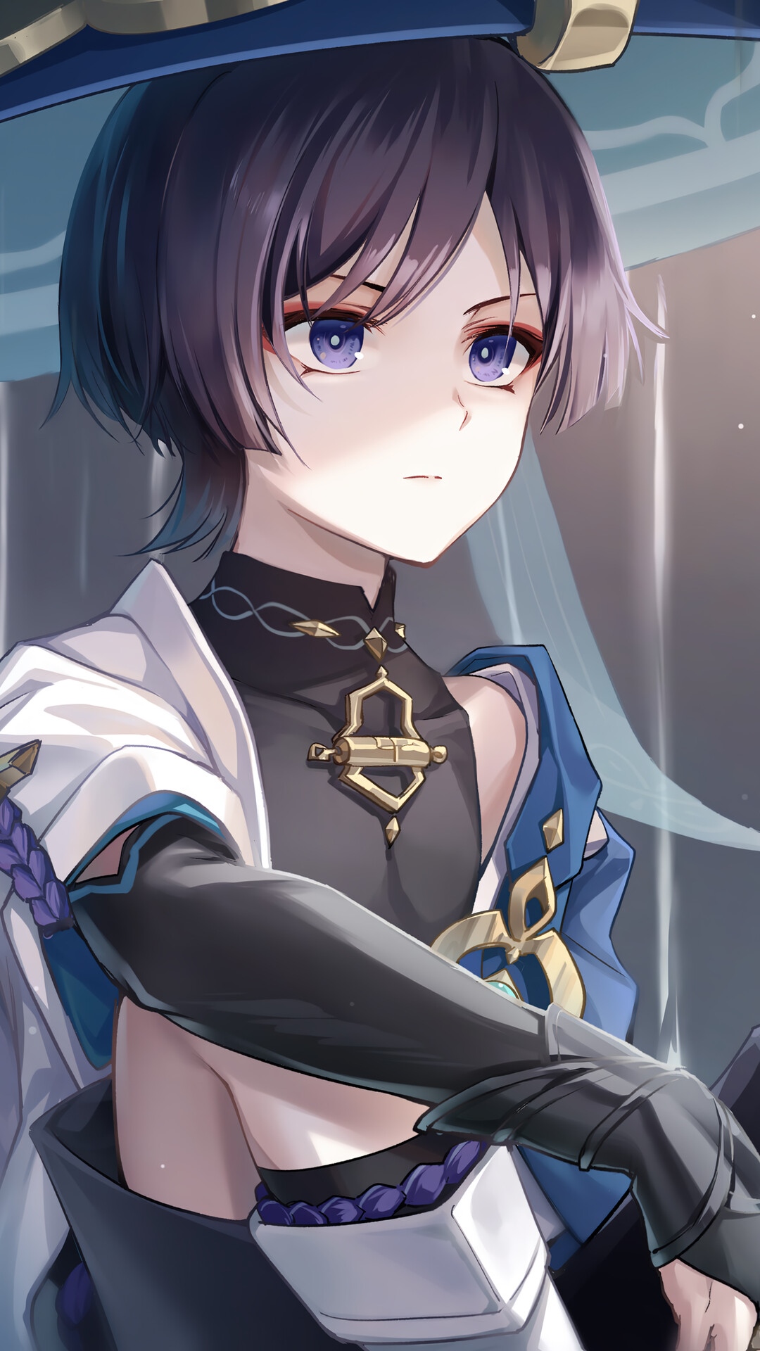 Genshin Impact Wanderer Scaramouche Art HD Phone Wallpaper