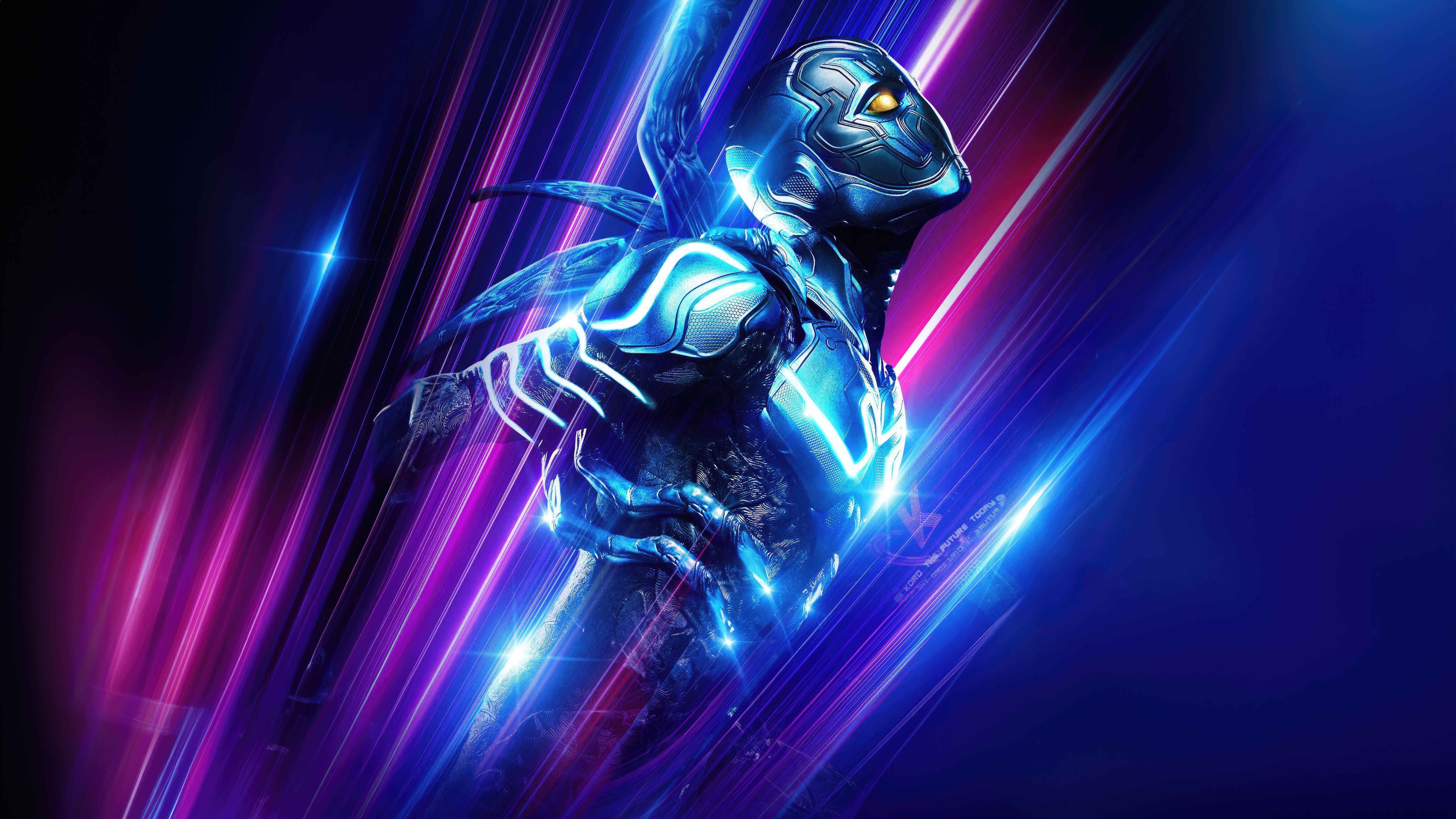 Blue Beetle 2023 Movie Poster HD Wallpaper