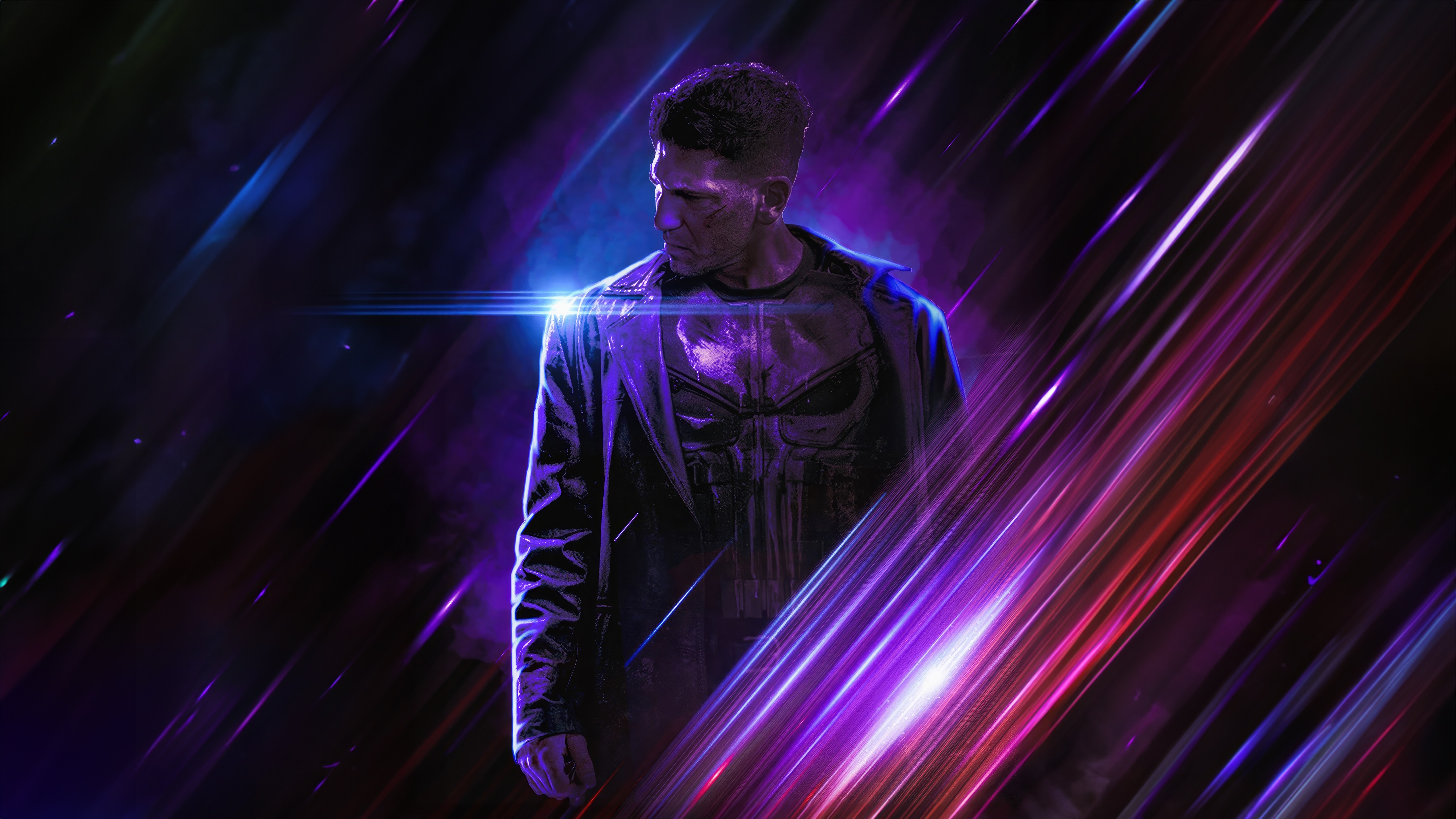The Punisher Artwork 4K HD Wallpaper