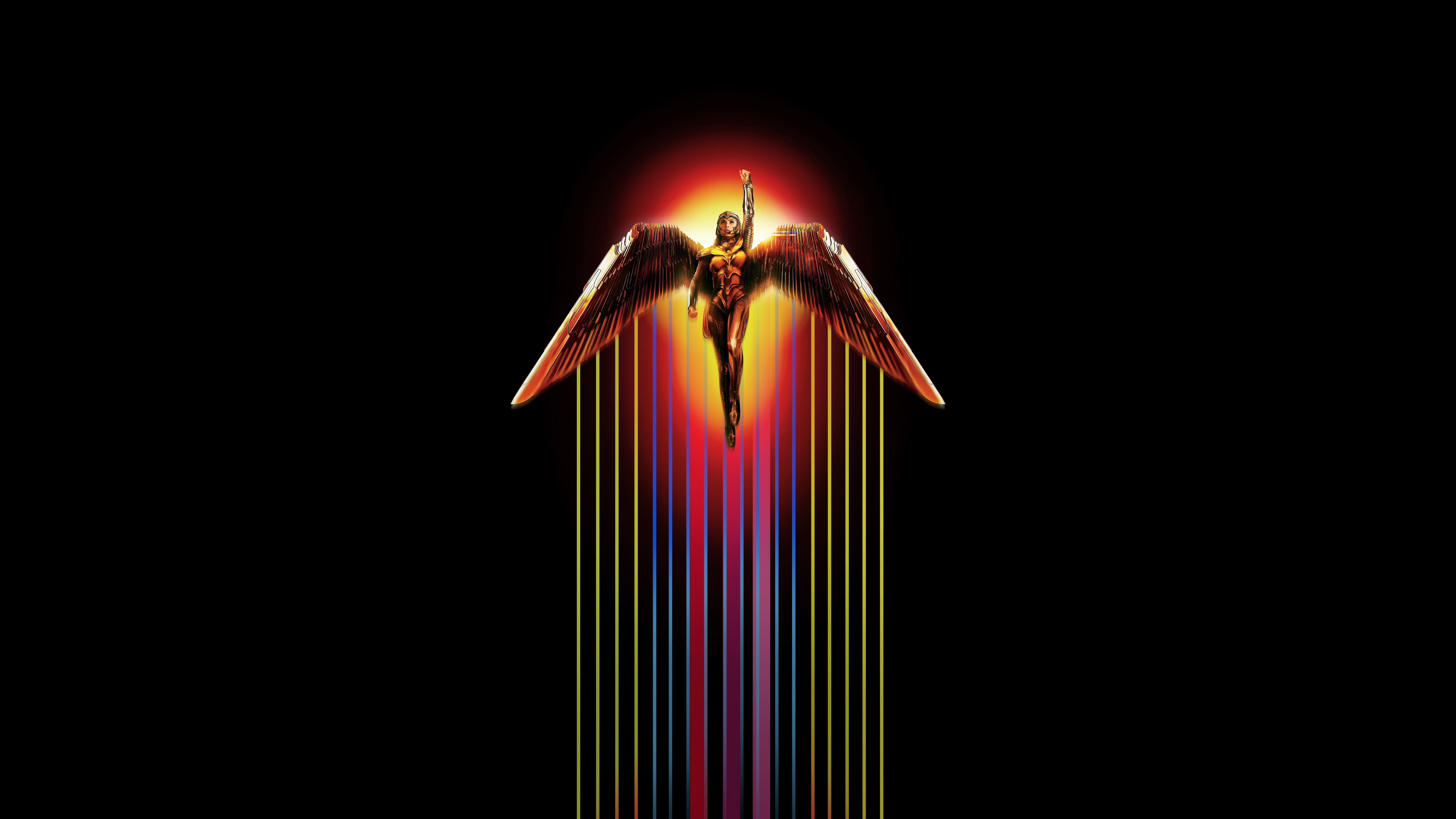 Wonder Woman 1984 with Wings HD Wallpaper