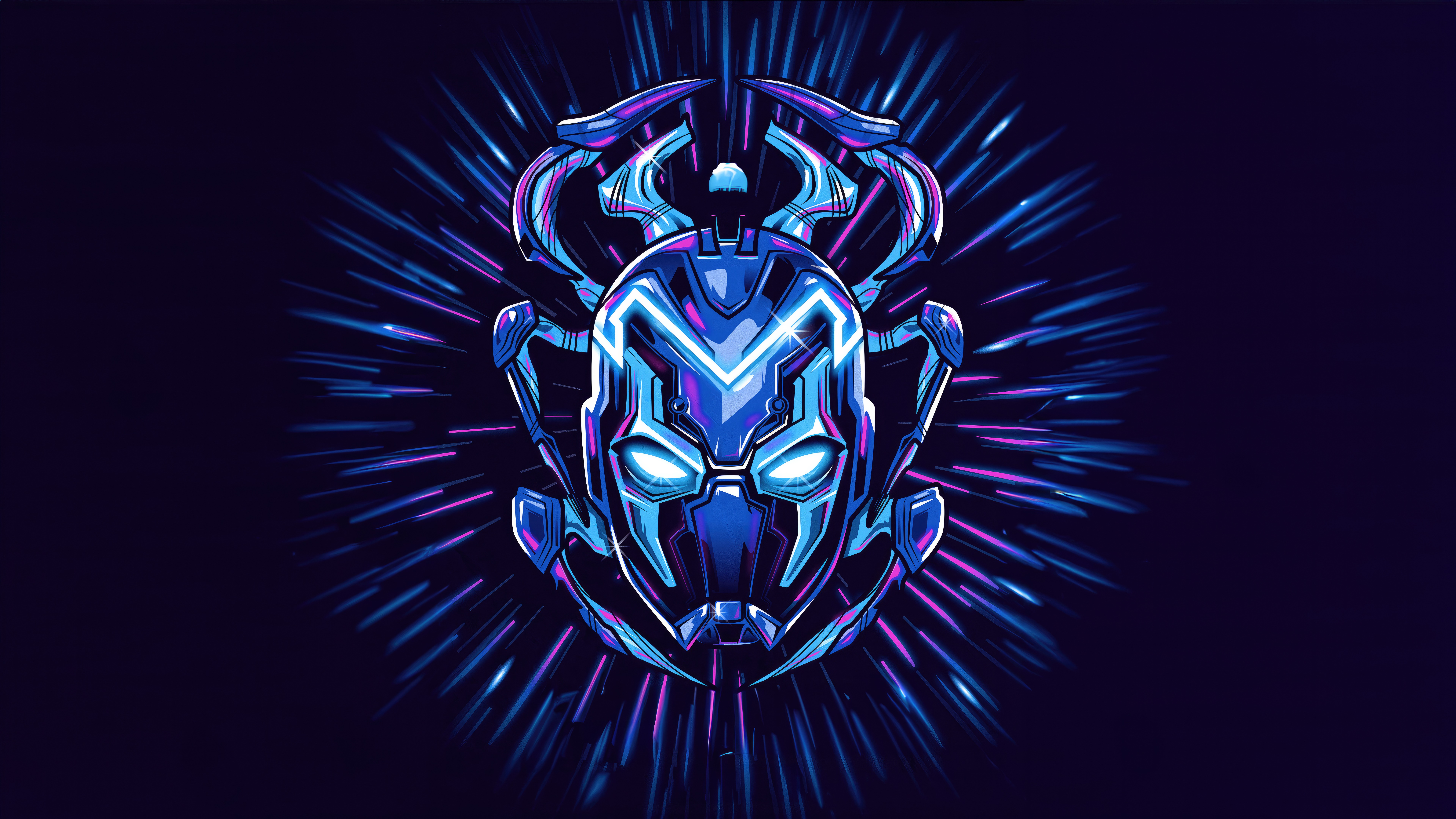 Blue Beetle Logo 2023 Movie HD Wallpaper