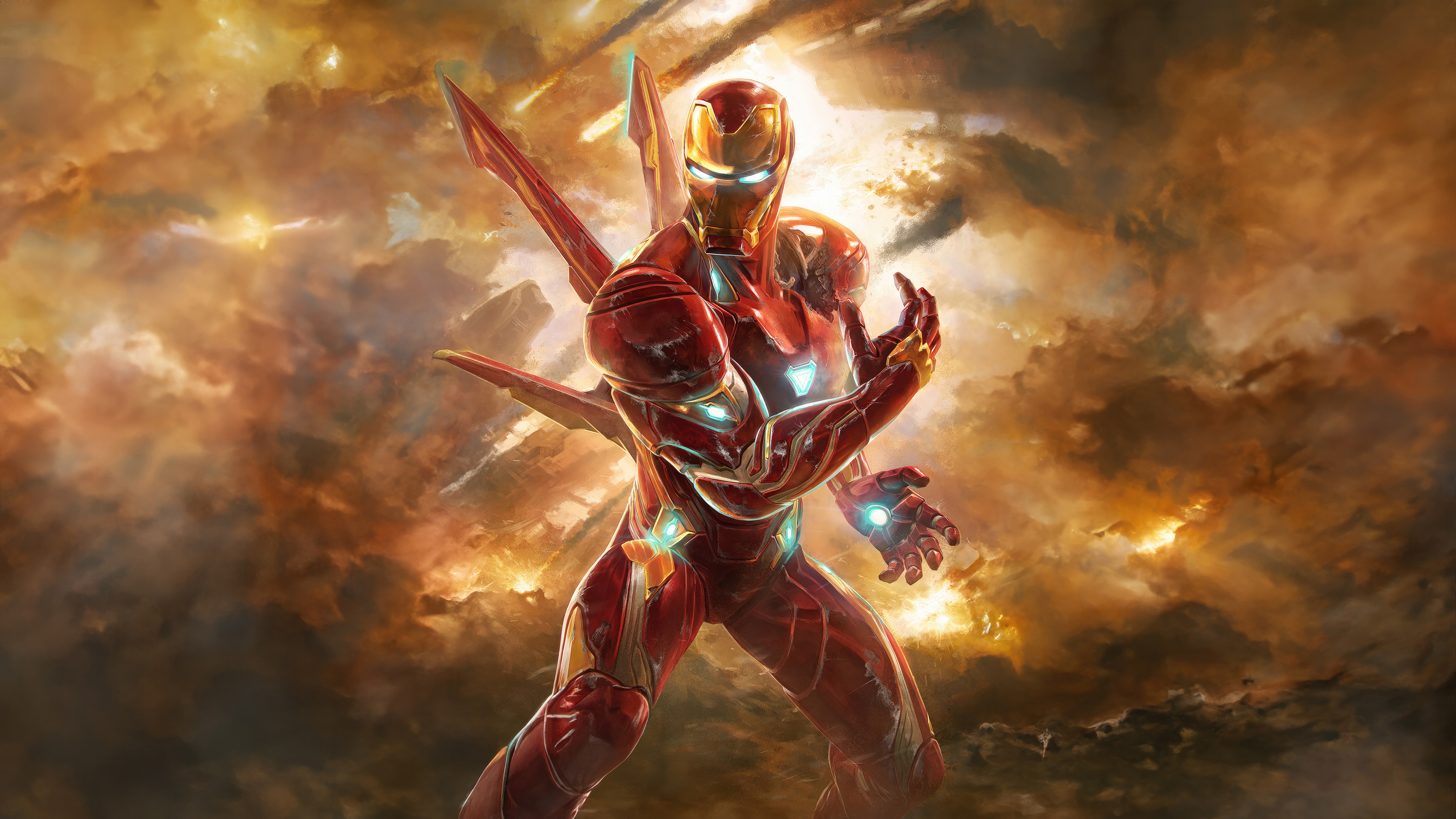 Iron Man Artwork 4K HD Wallpaper