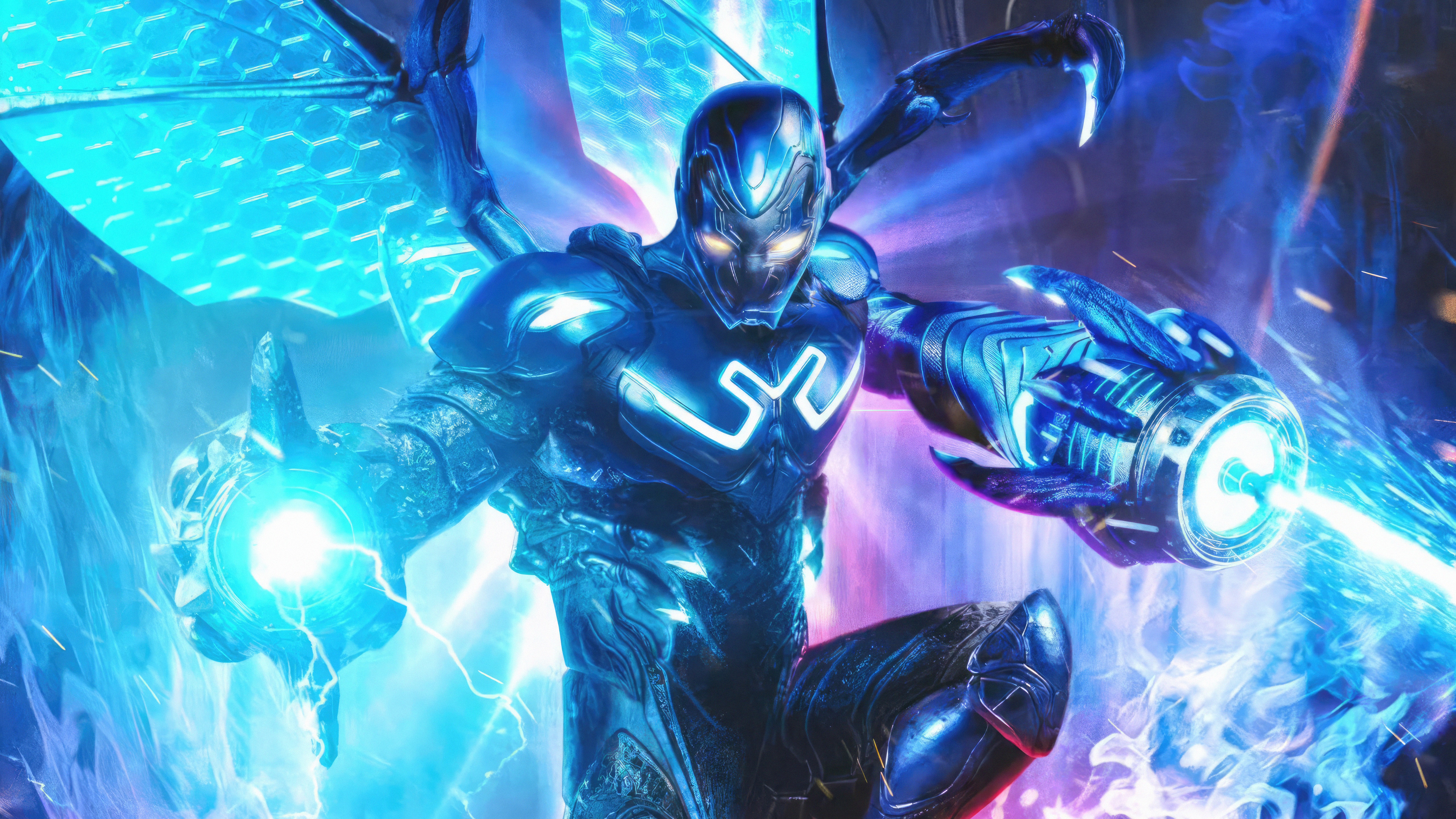 Blue Beetle in 4K HD Wallpaper