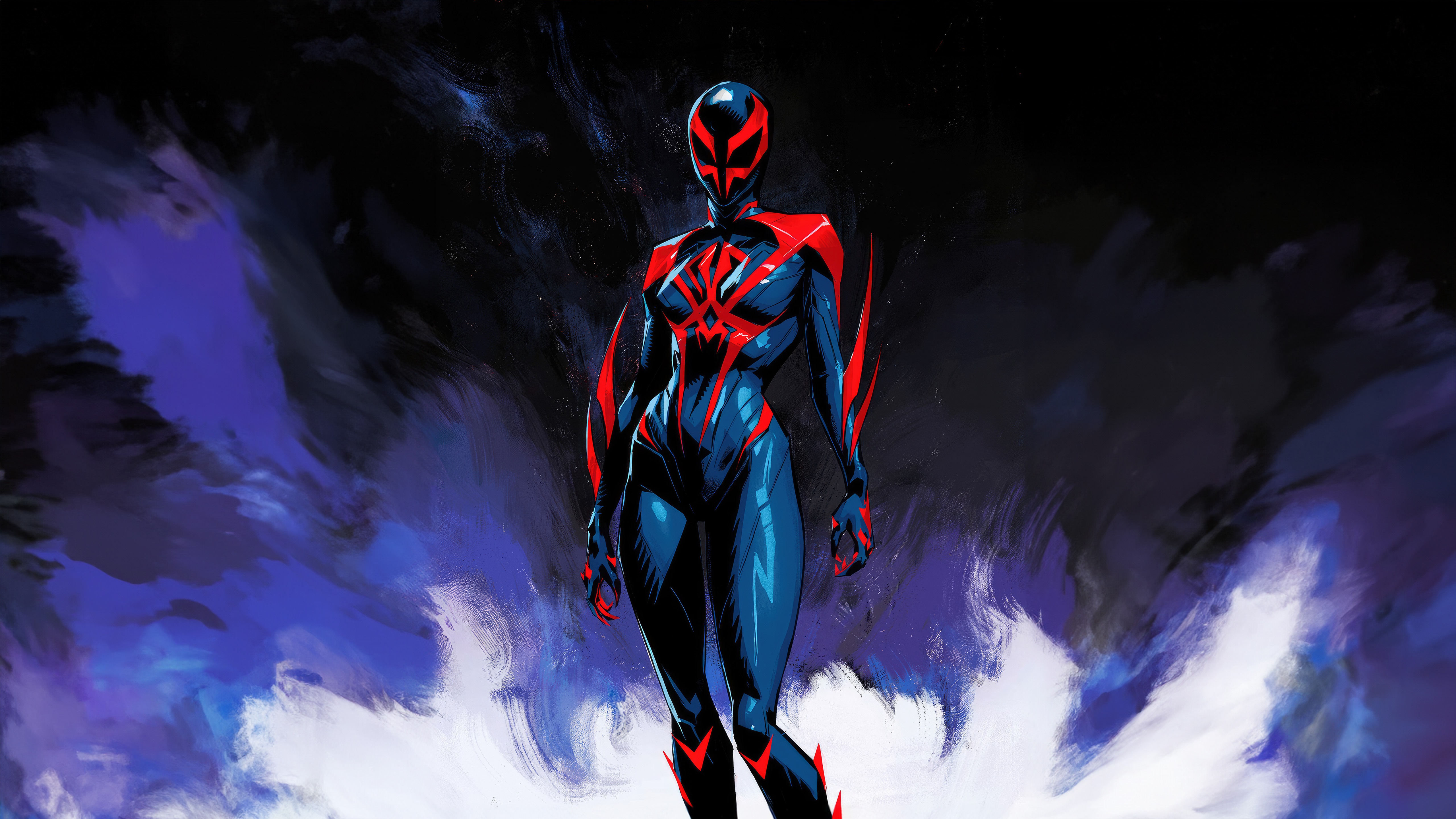 Spider-Man 2099 Artwork 4K HD Wallpaper