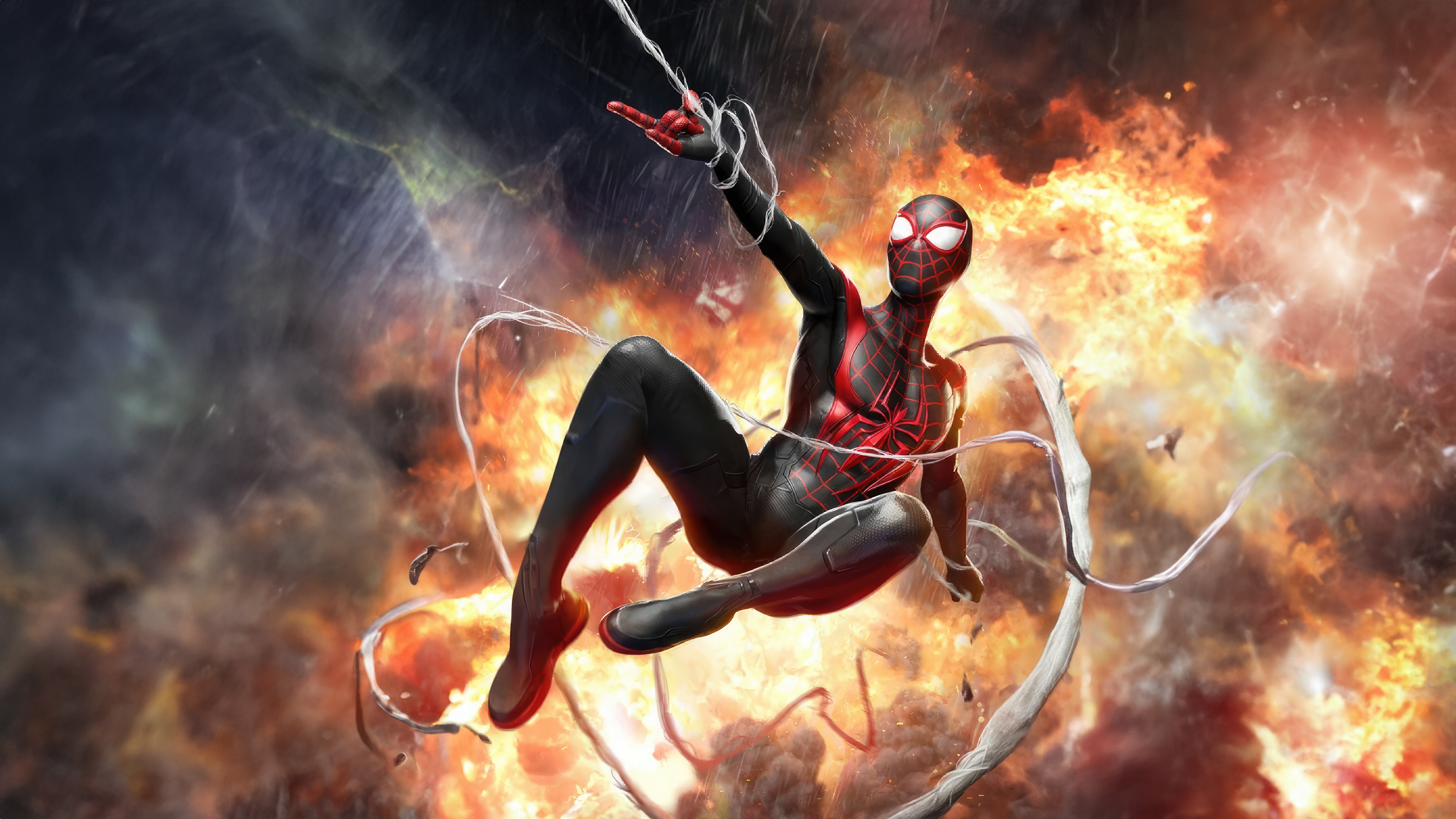 Spider-Man (Miles Morales) in Marvel Duel 4K HD Wallpaper