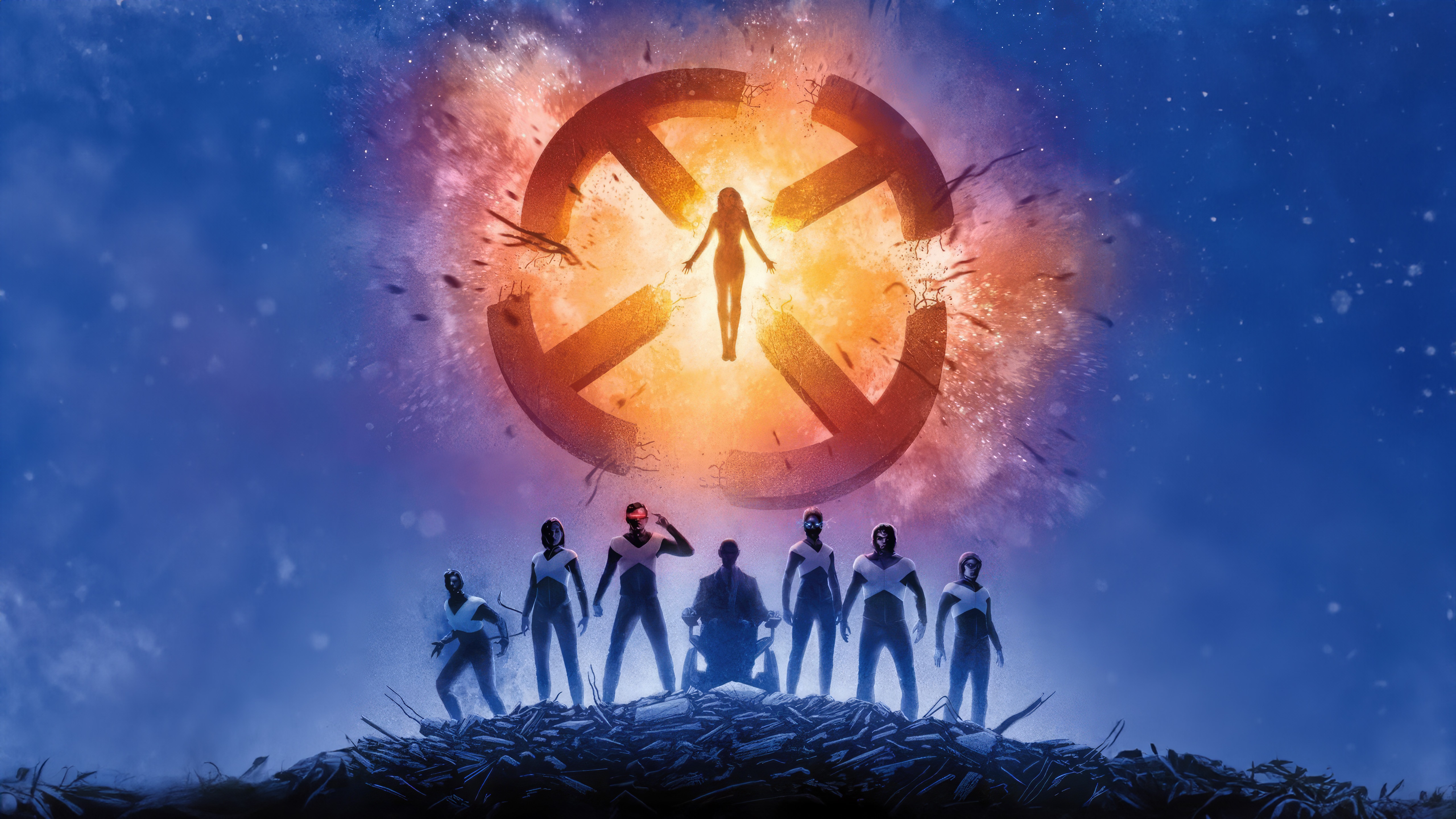 X-Men: Dark Phoenix 4K HD Wallpaper