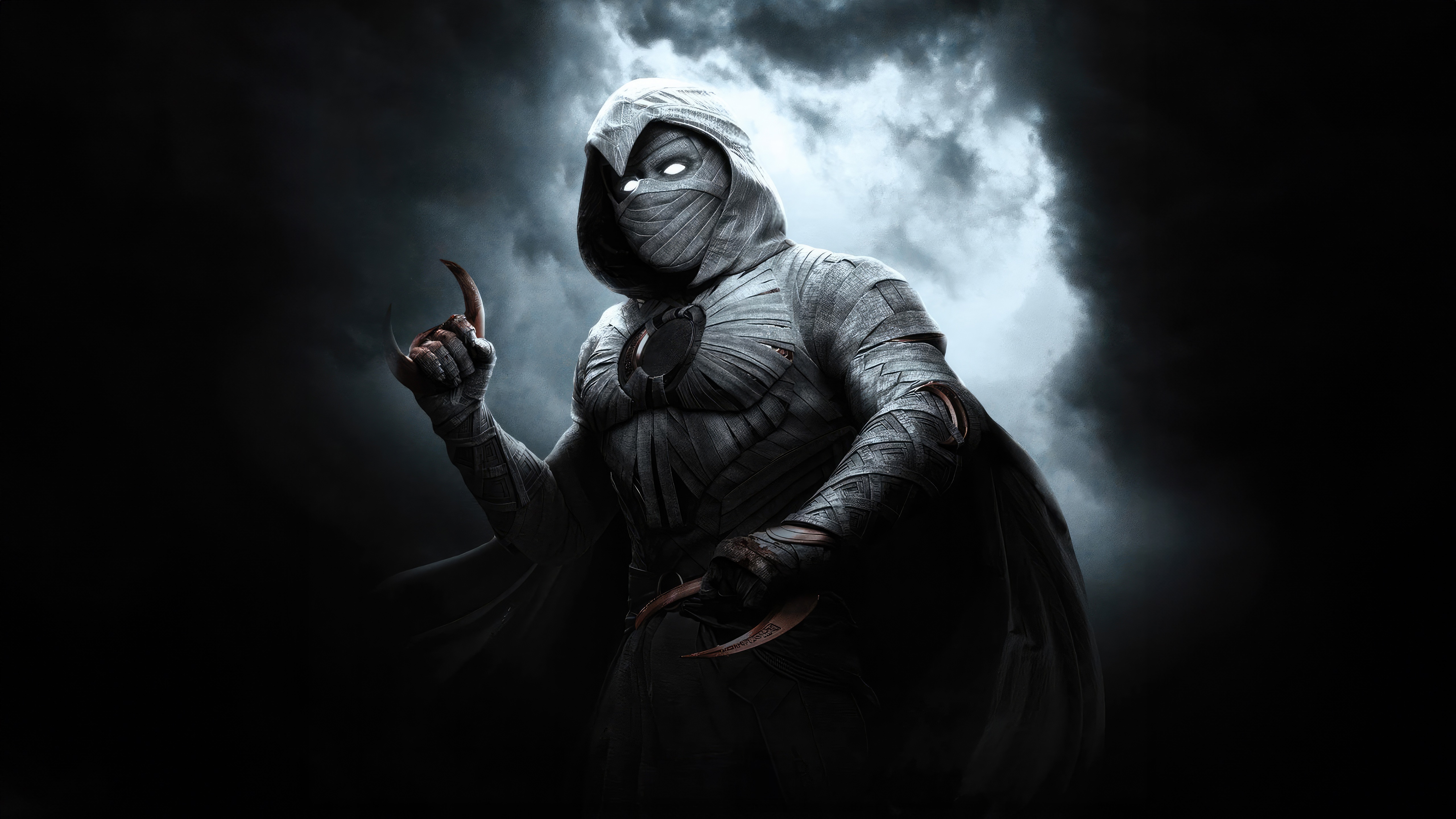 Moon Knight Artwork 4K HD Wallpaper
