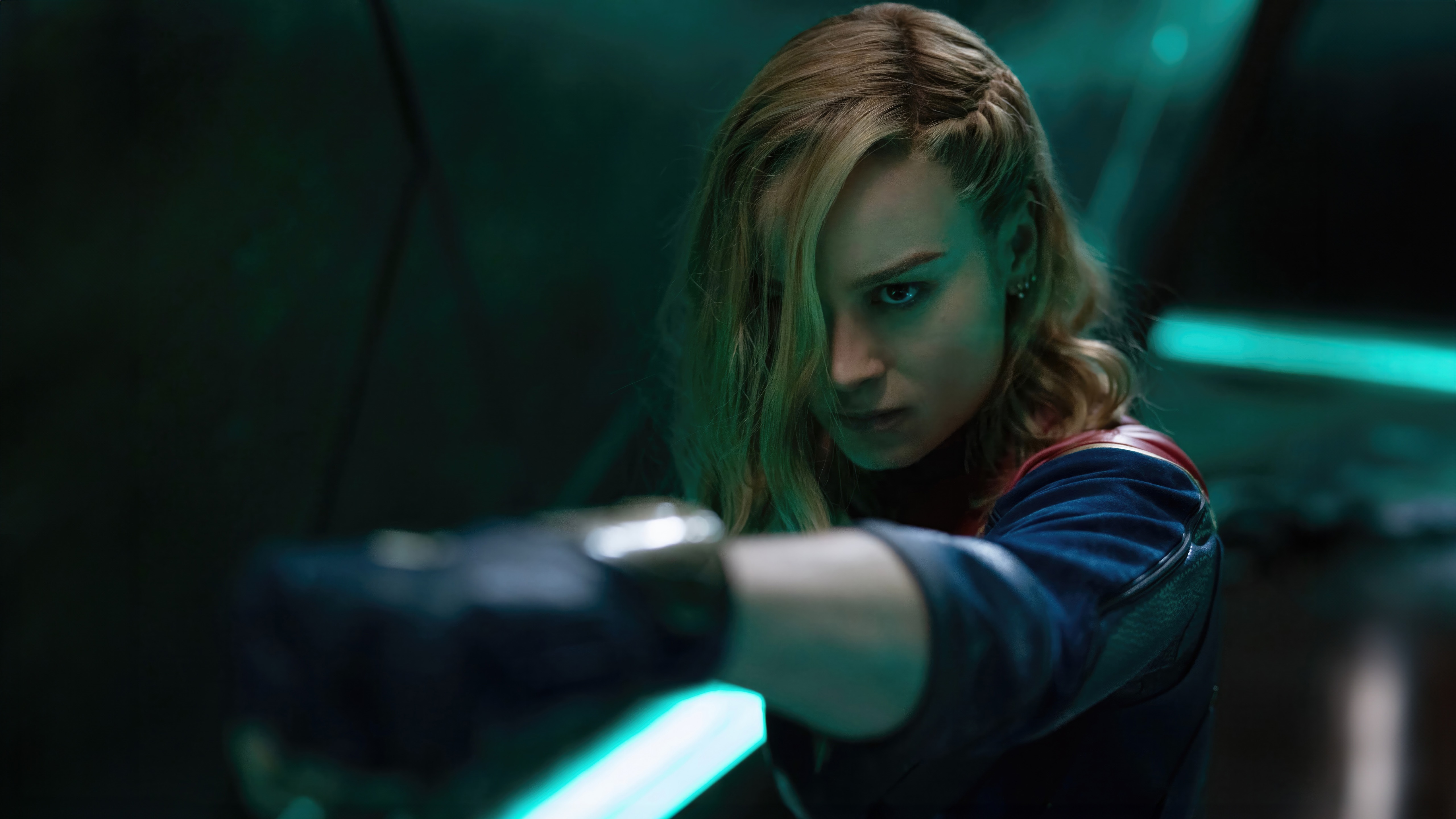 Captain Marvel in The Marvels HD Wallpaper