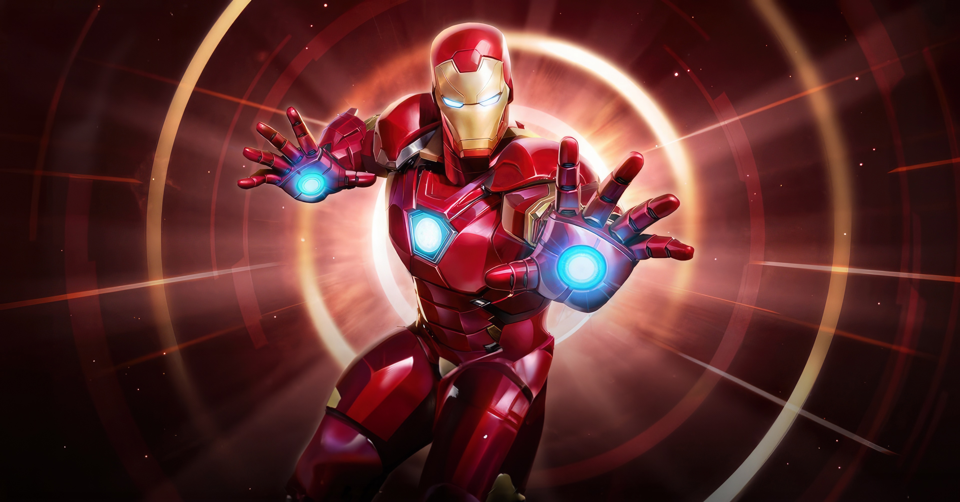 Iron Man in Marvel Super War 4K HD Wallpaper