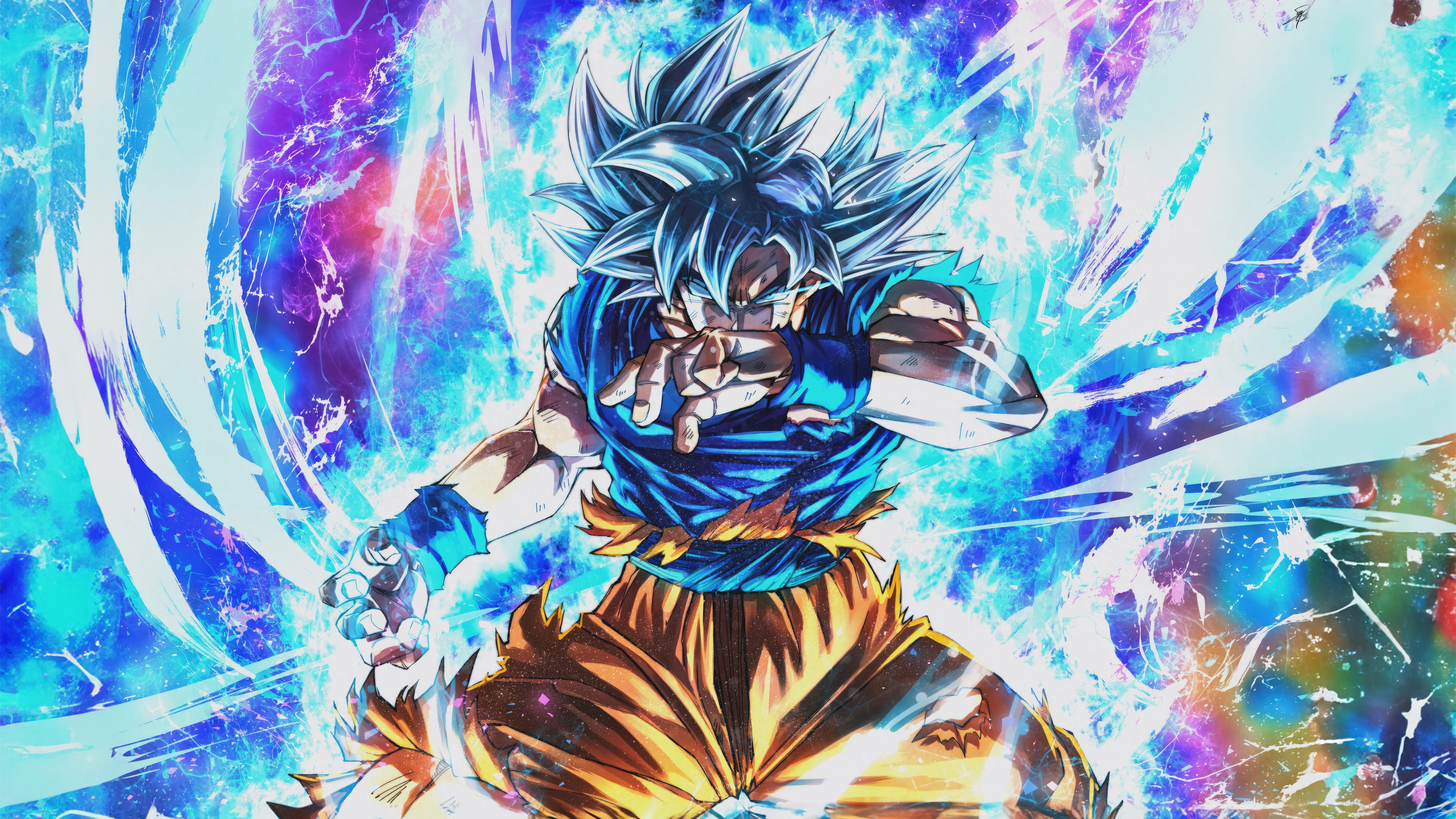 Goku Ultra Instinct Dragon Ball Super 4K HD Wallpaper