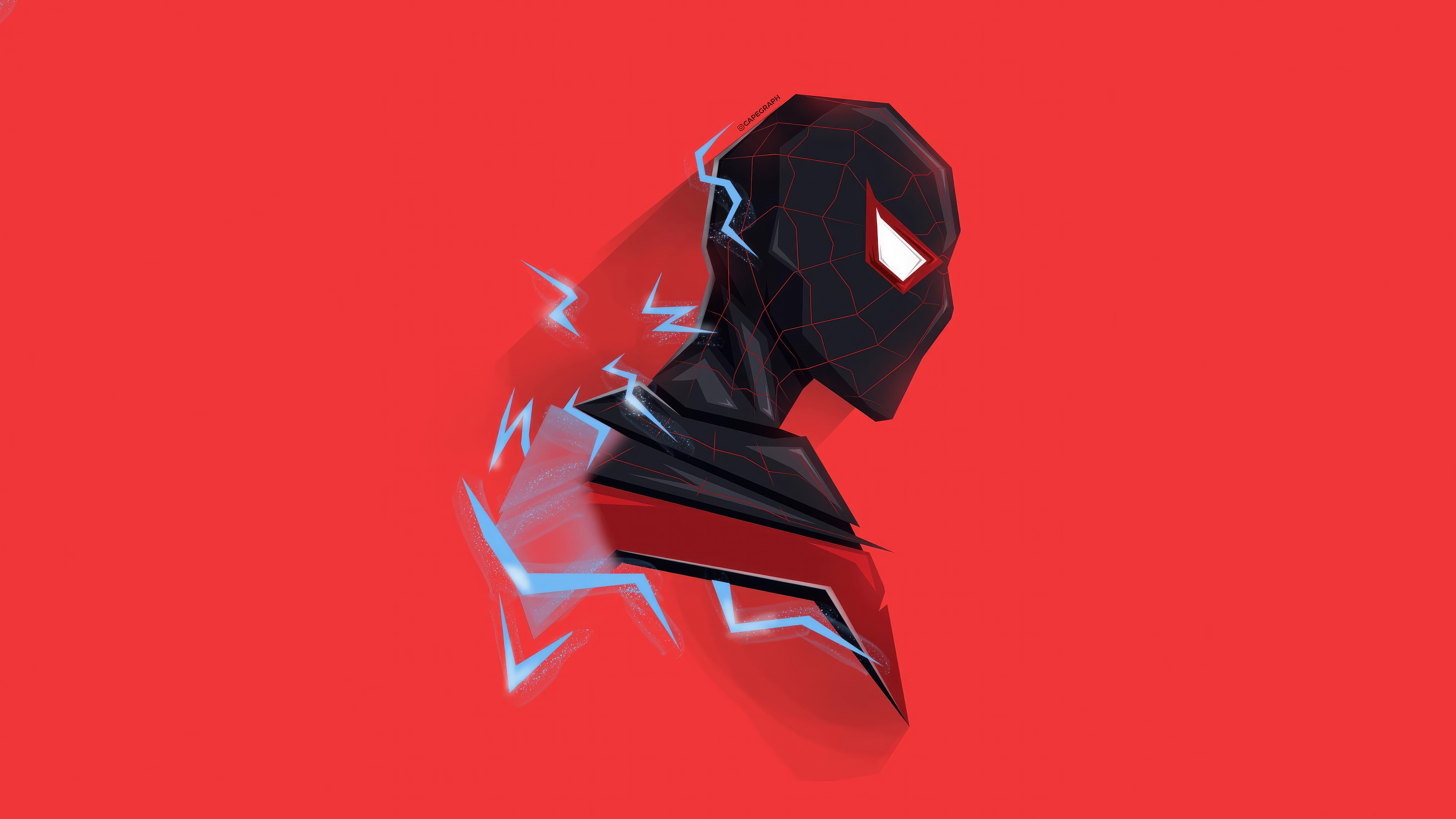 Miles Morales Spider-Man Artwork 4K HD Wallpaper