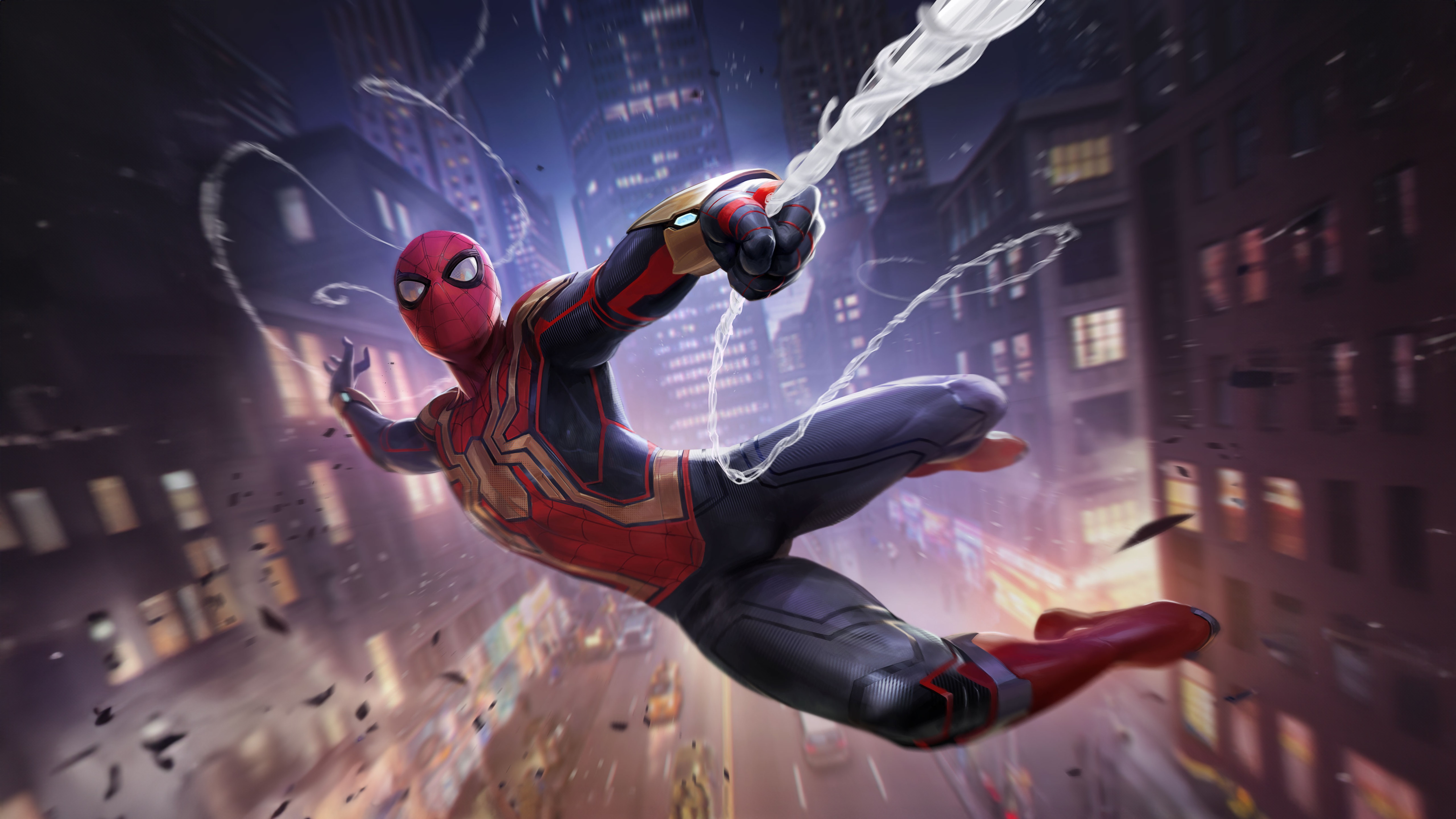 Spider-Man in Marvel Future Fight 4K HD Wallpaper