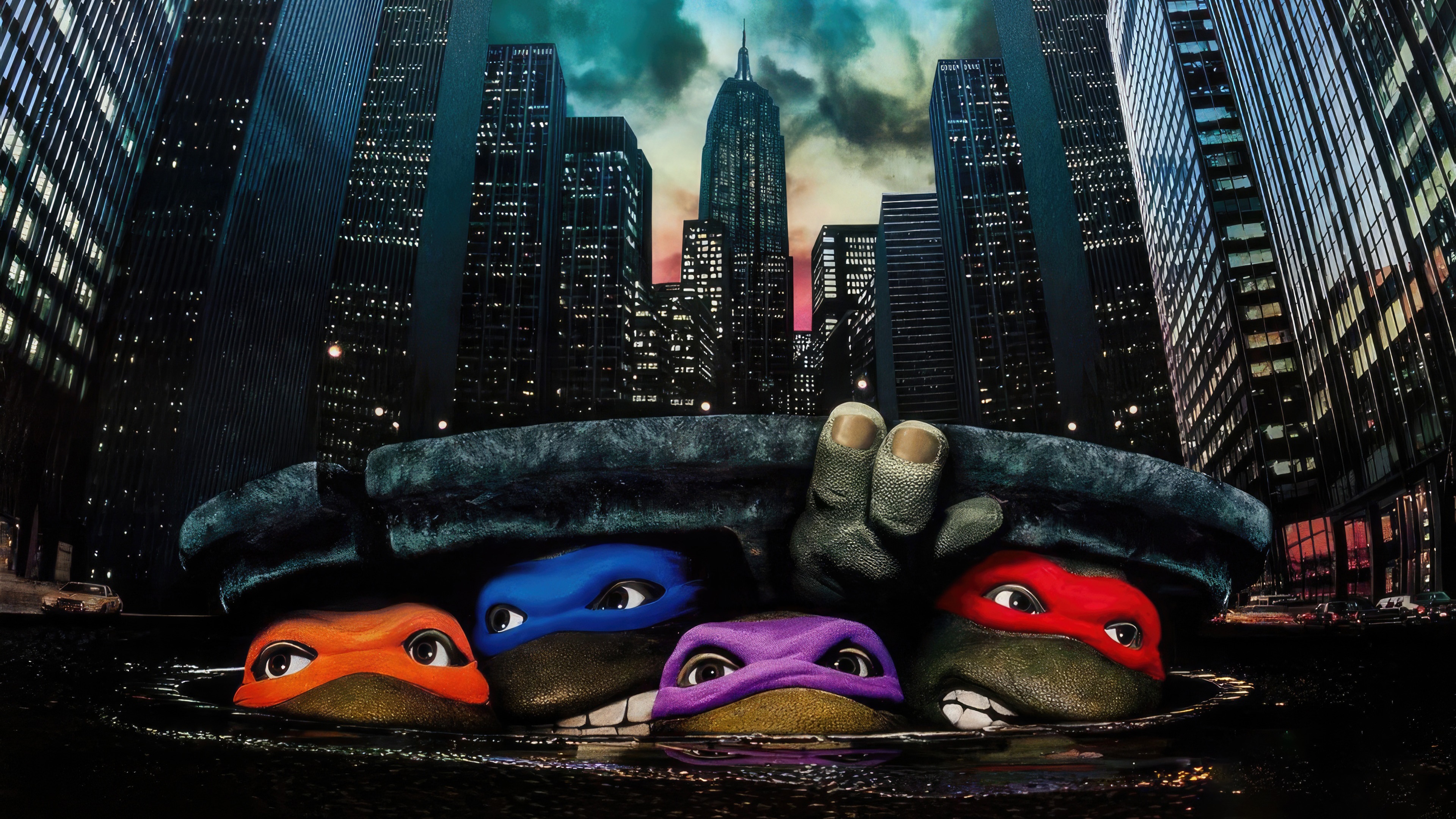 Teenage Mutant Ninja Turtles Mutant Mayhem 4K HD Wallpaper