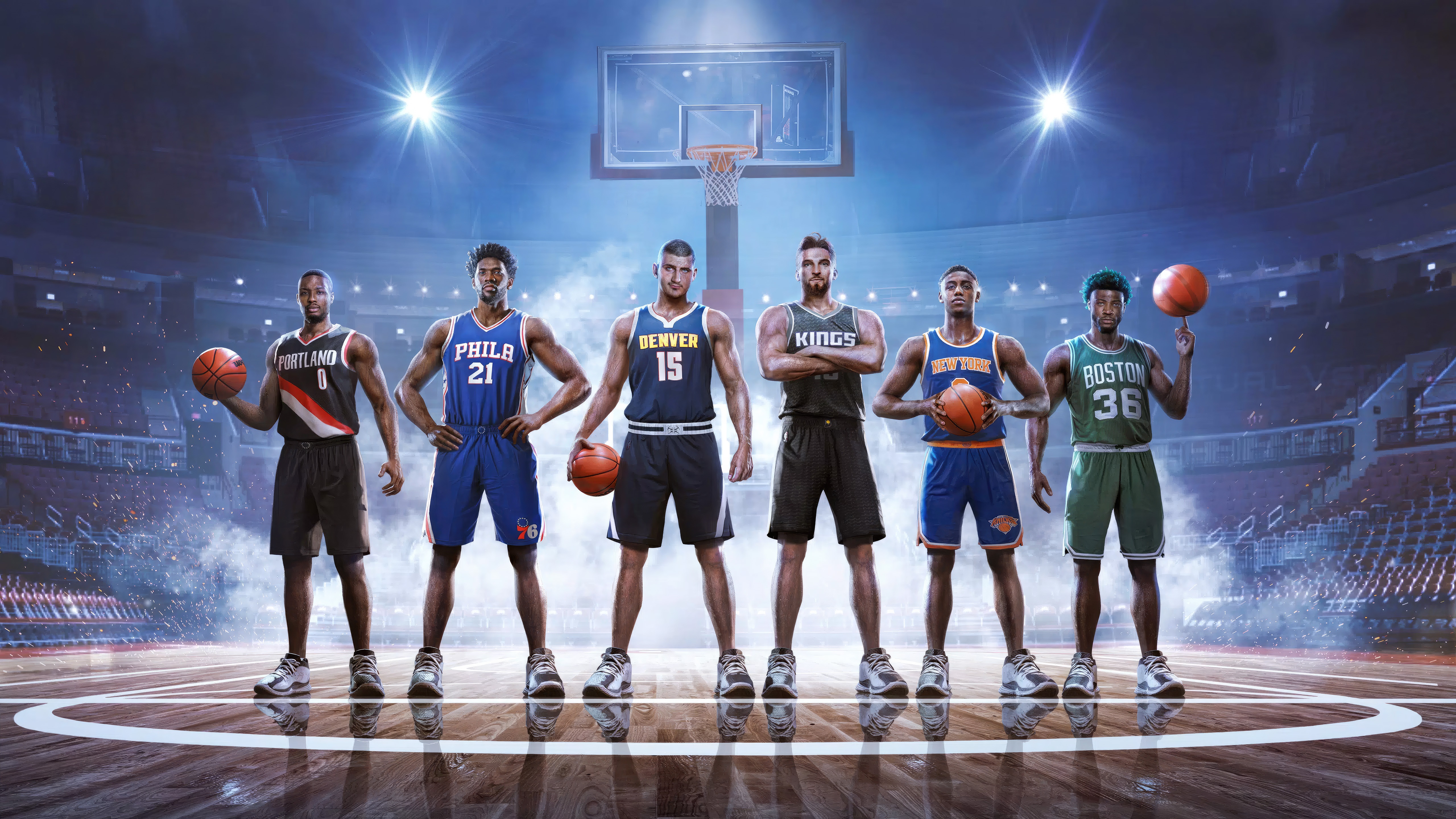 NBA Infinite 4K HD Wallpaper