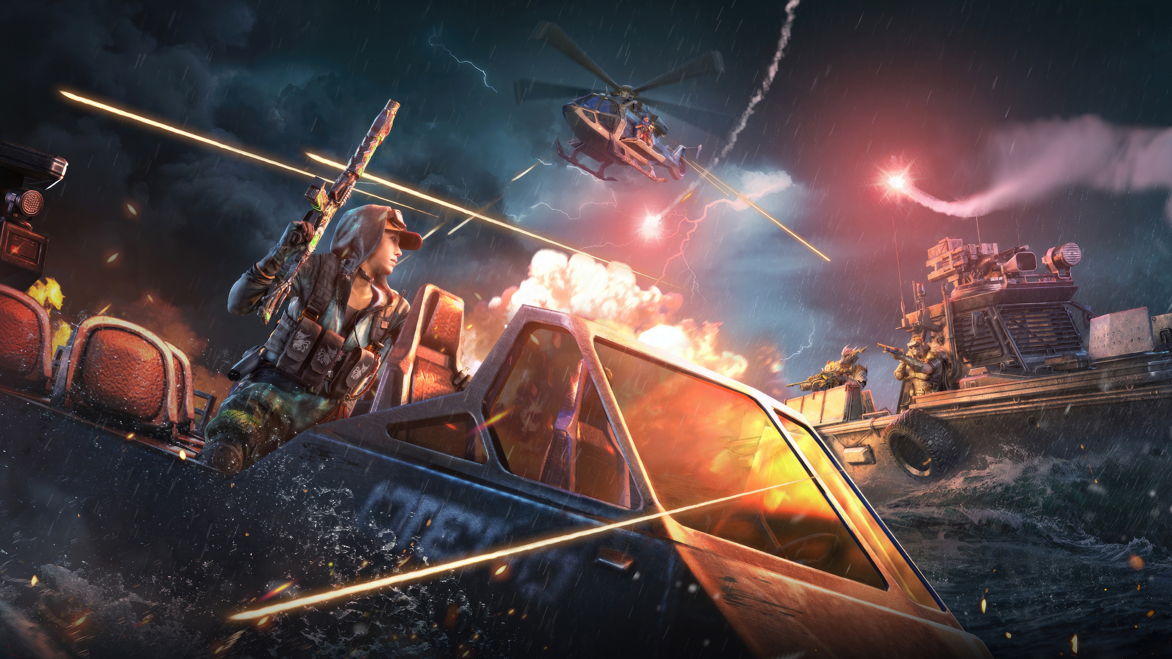 Call of Duty Mobile 4K Combat Scene HD Wallpaper