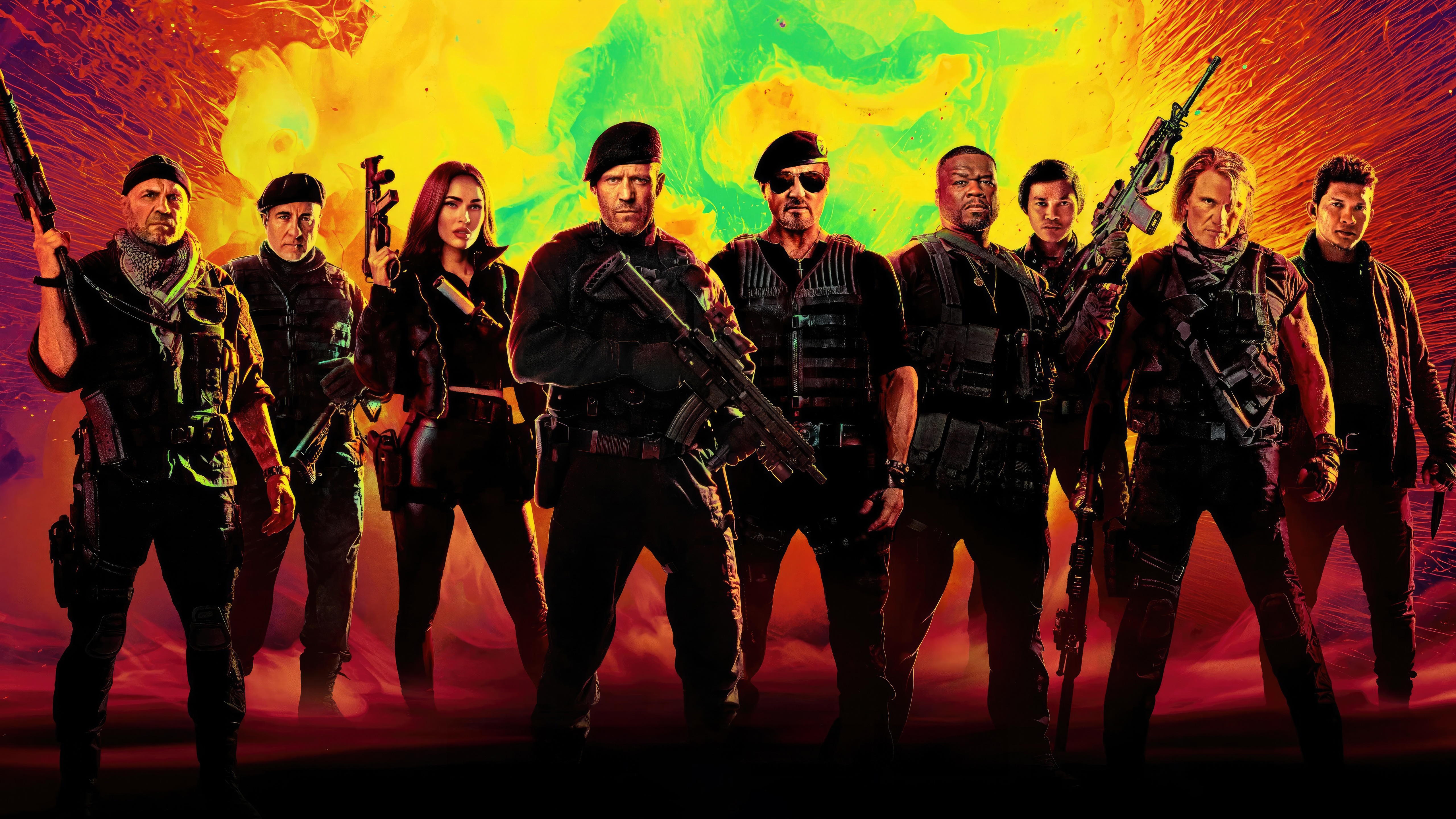 The Expendables 4 Cast HD Wallpaper