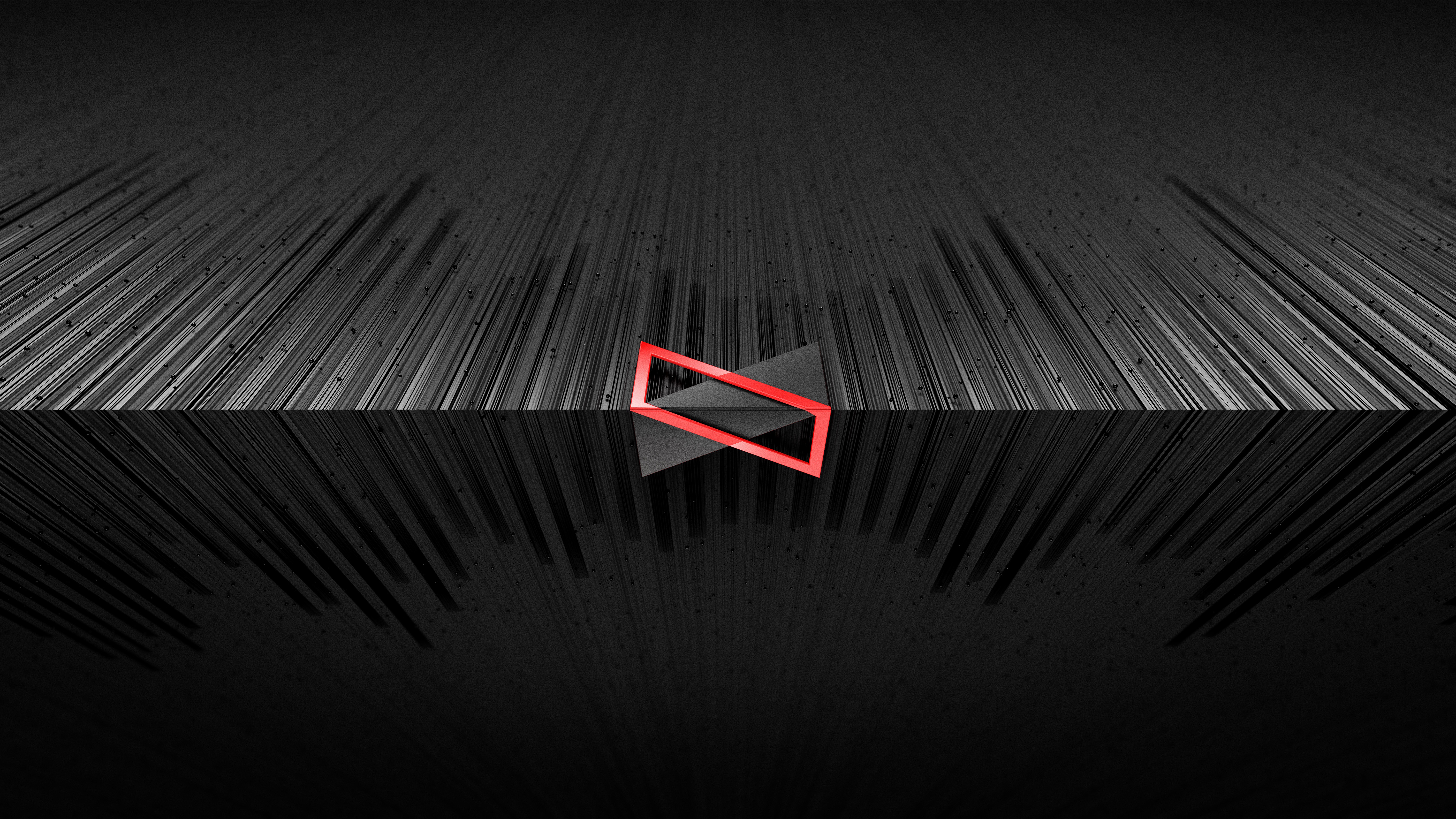 MKBHD Logo on Reflective Surface HD Wallpaper