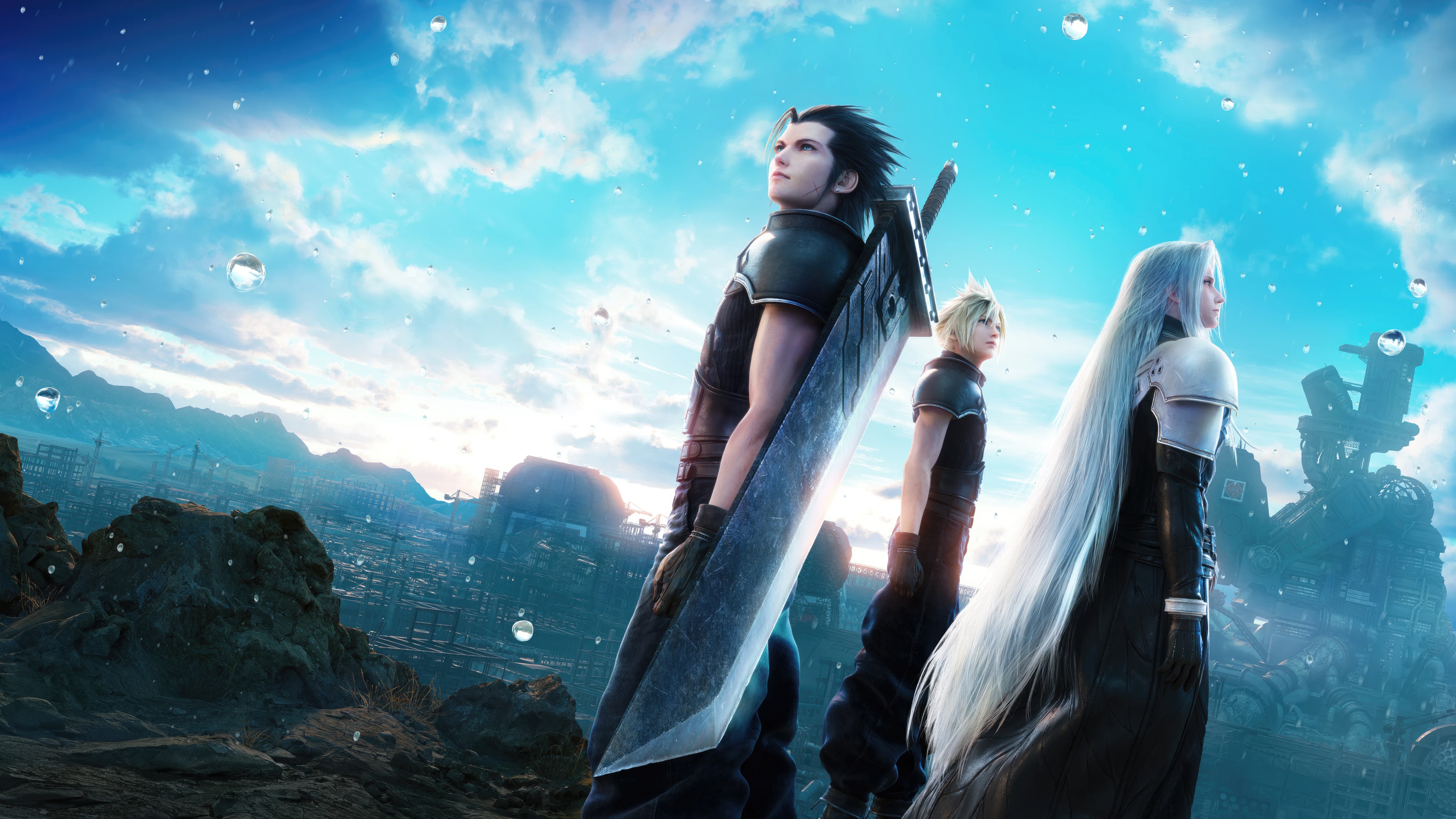 Crisis Core Final Fantasy VII 4K HD Wallpaper