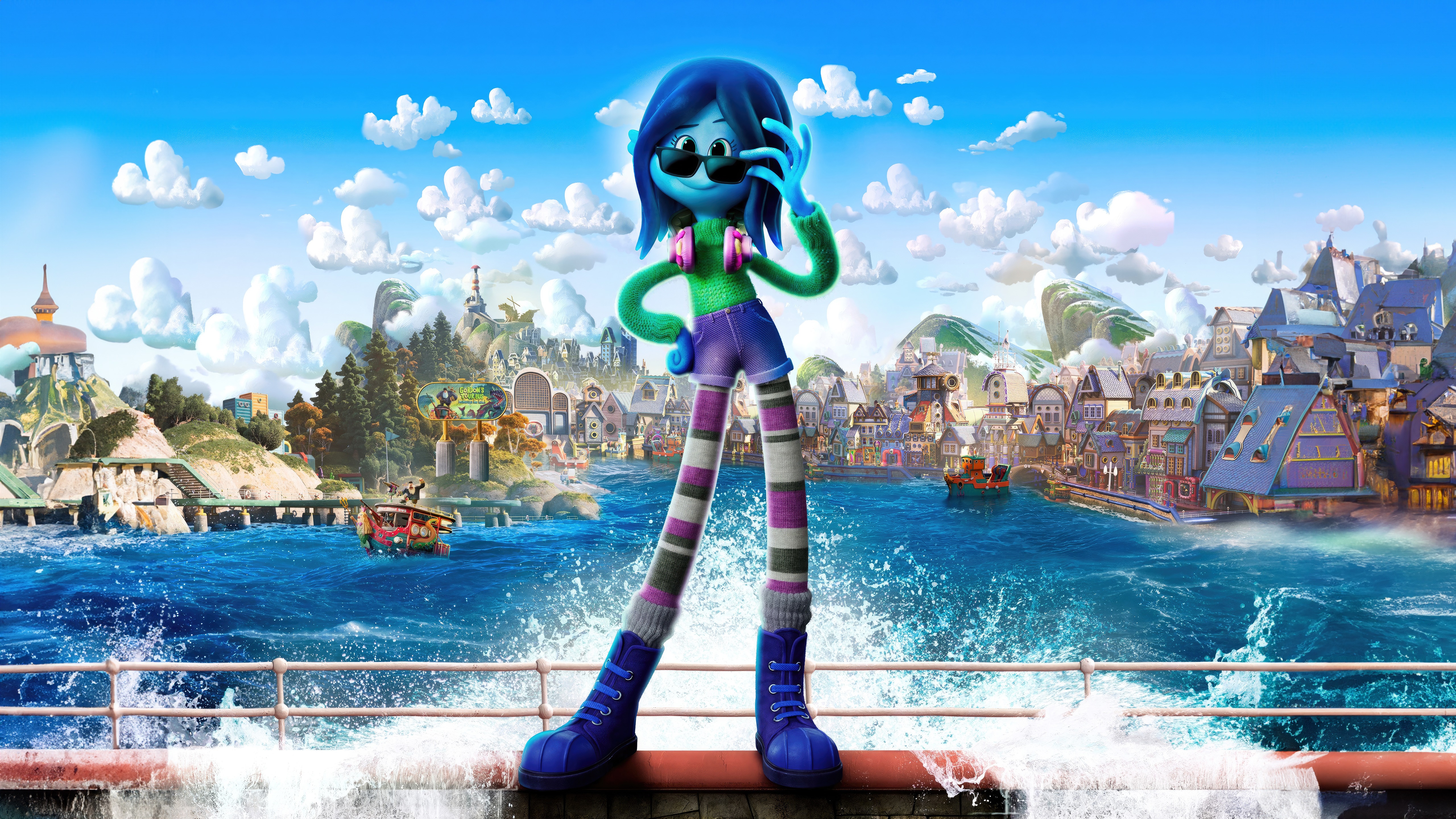 Ruby Gillman Teenage Kraken in Animated Movie HD Wallpaper