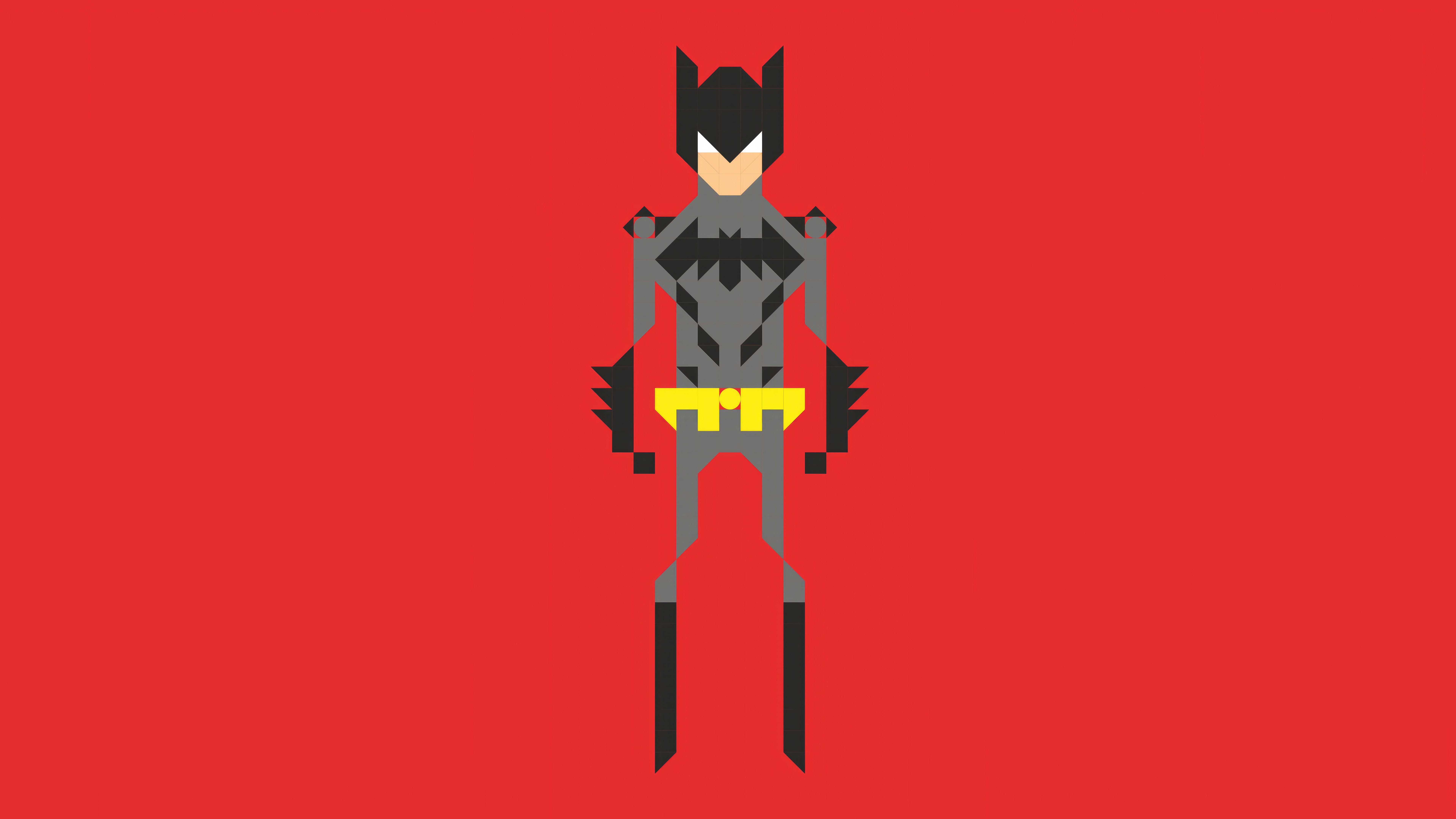Minimalist Batman Artwork HD Wallpaper