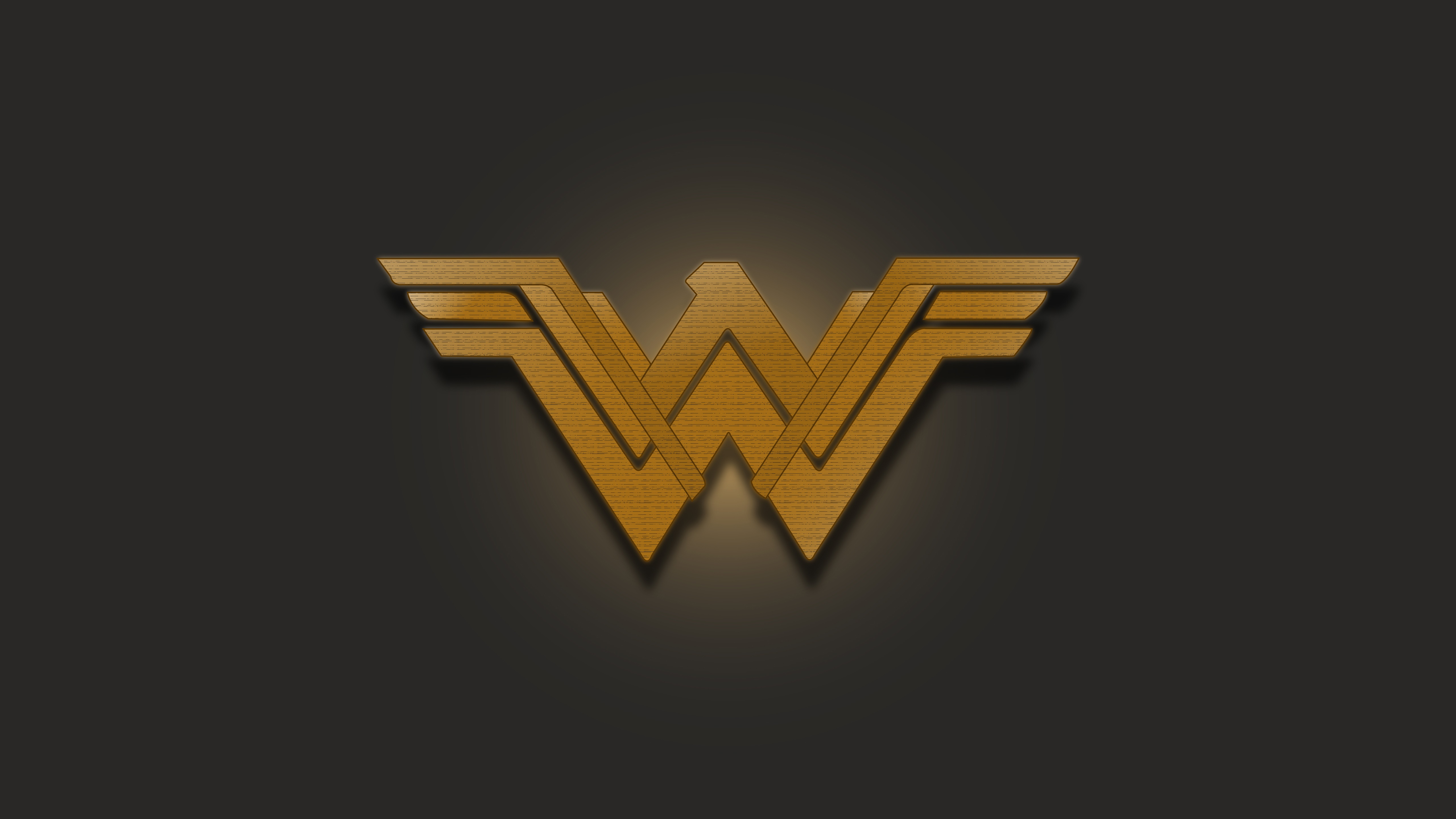 Wonder Woman Logo 4K HD Wallpaper