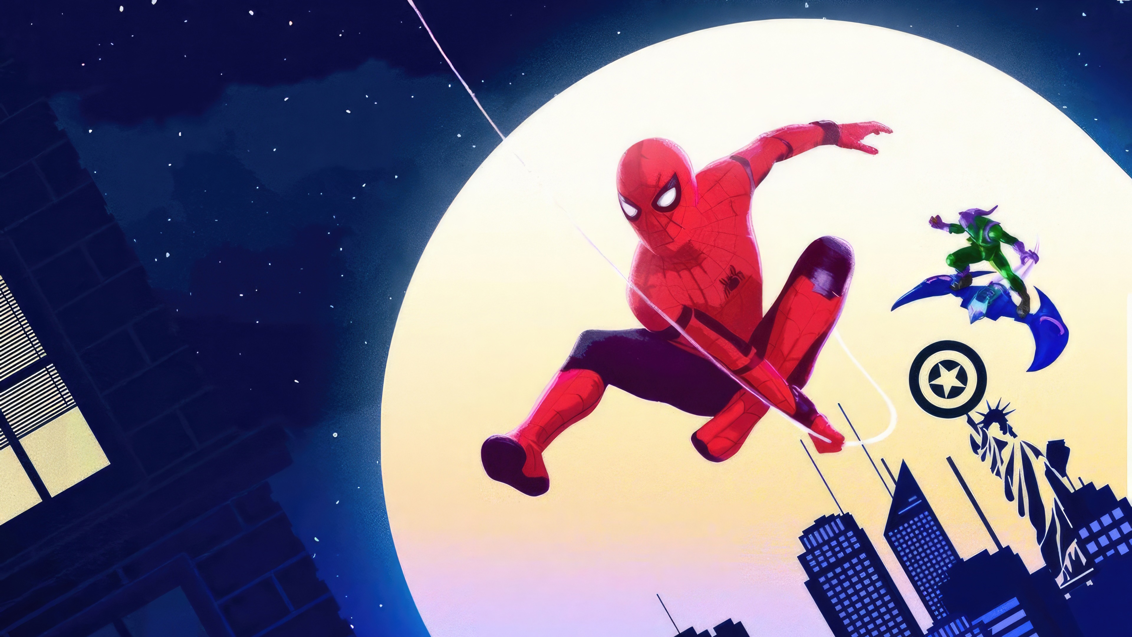 Spider-Man No Way Home Artwork 4K HD Wallpaper
