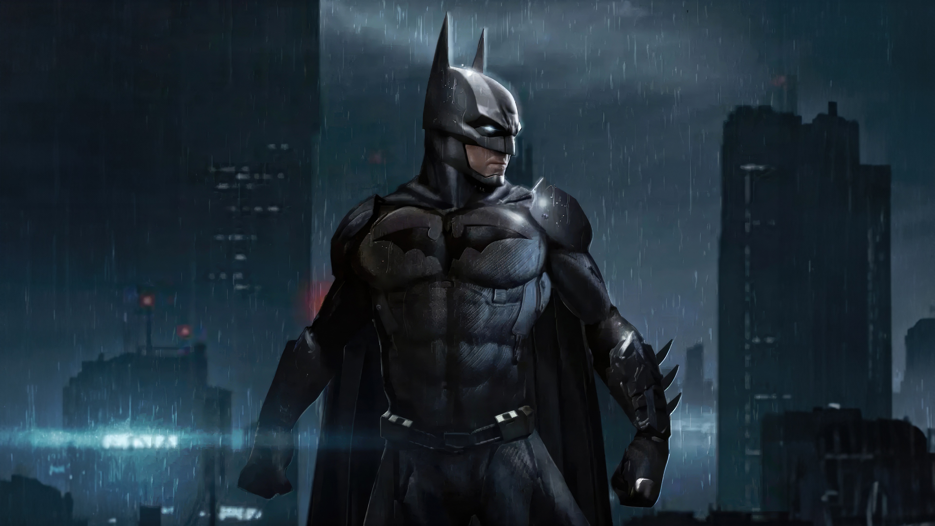 Batman artwork in 4K HD Wallpaper