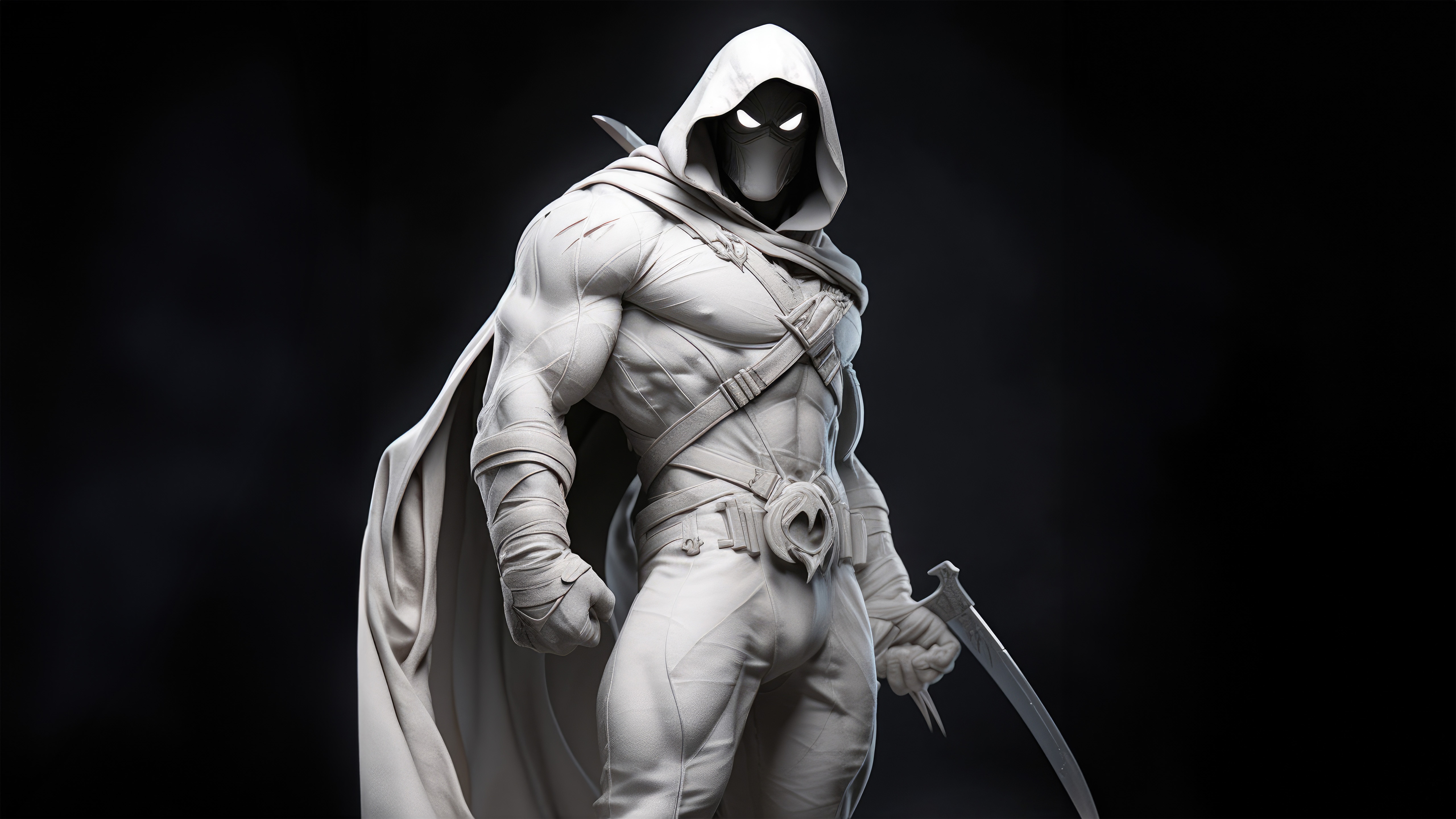Moon Knight 4K Artwork HD Wallpaper