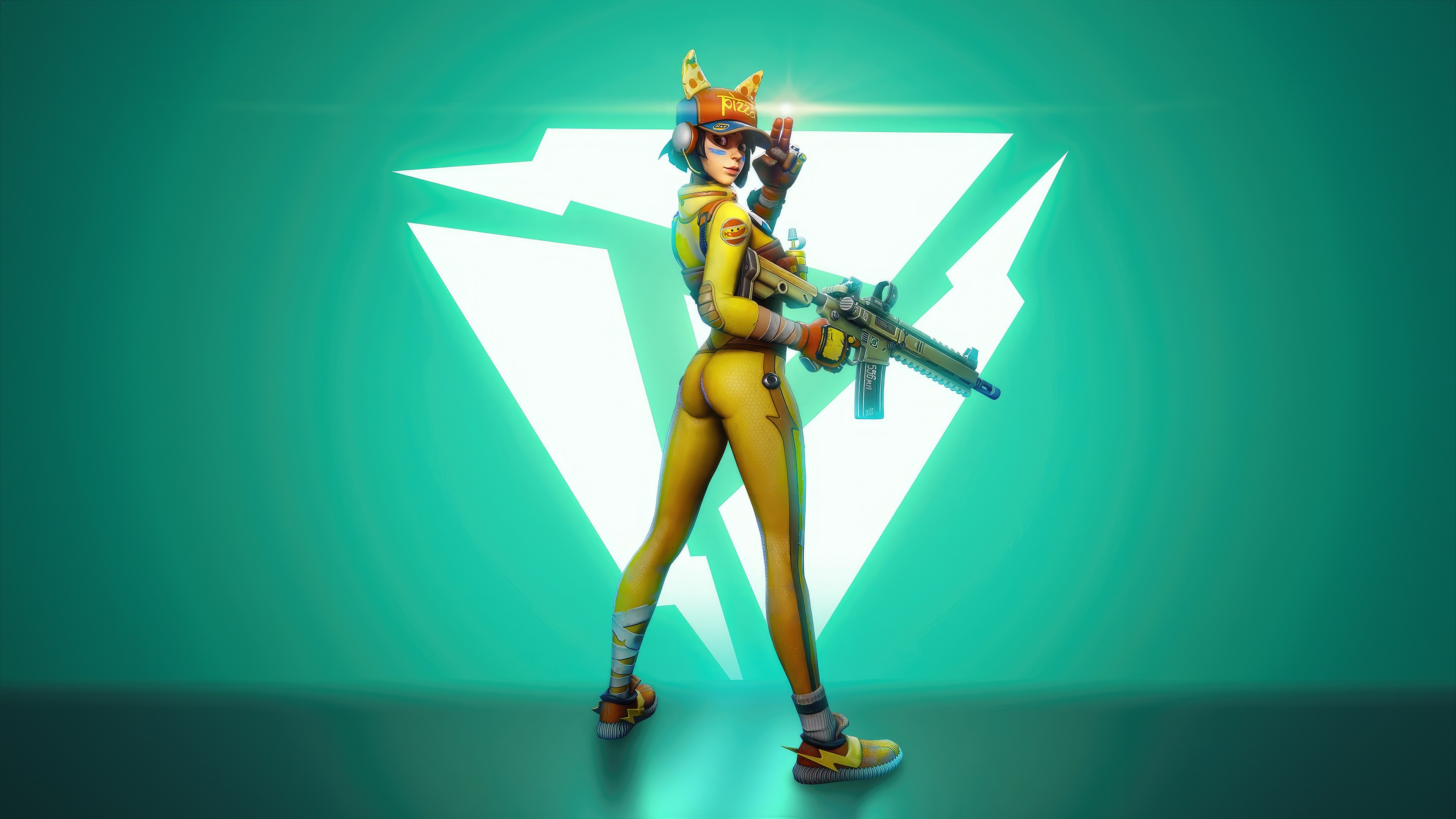 Farlight 84 character with rifle HD Wallpaper