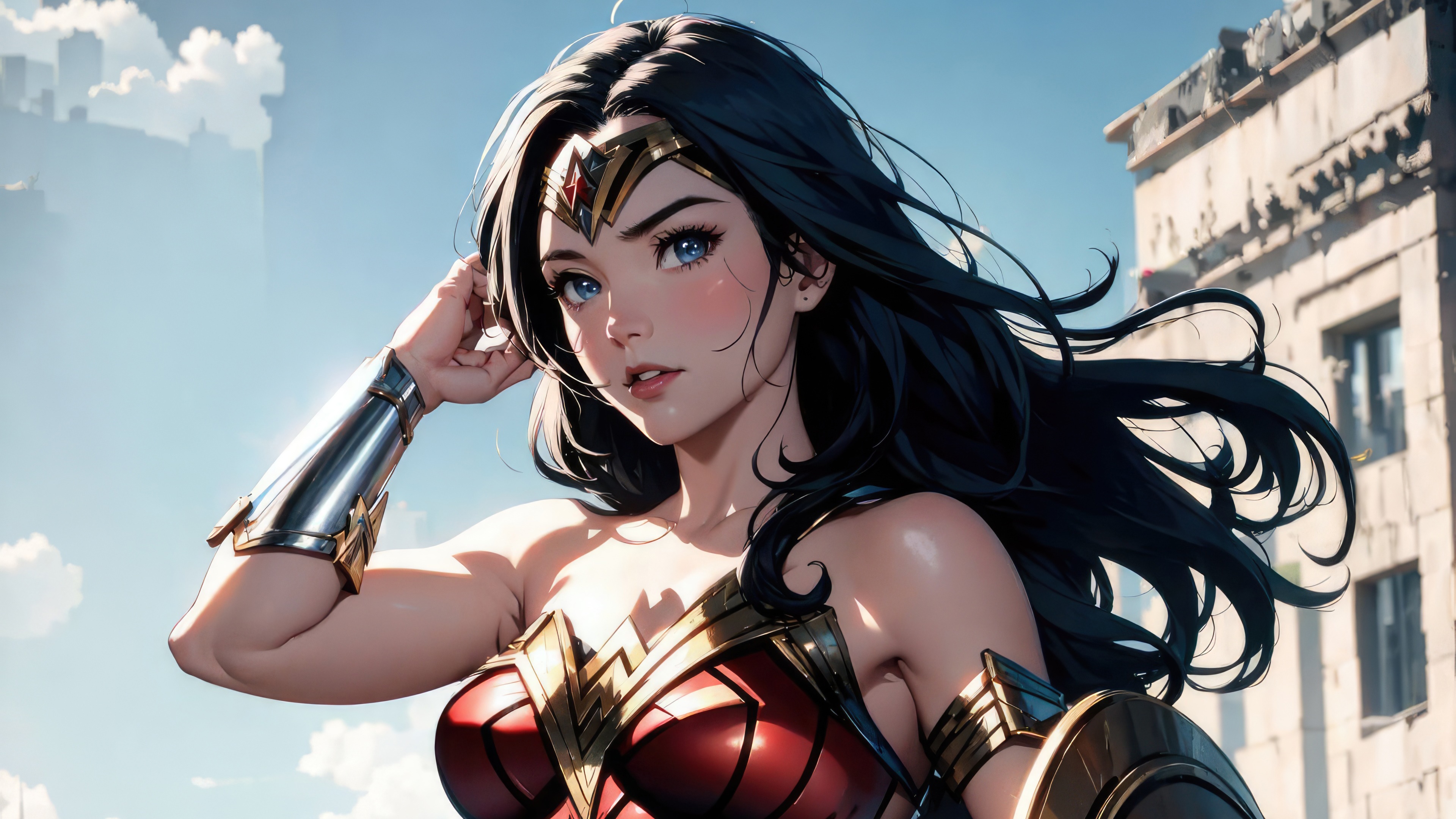 Wonder Woman Artwork 4K HD Wallpaper