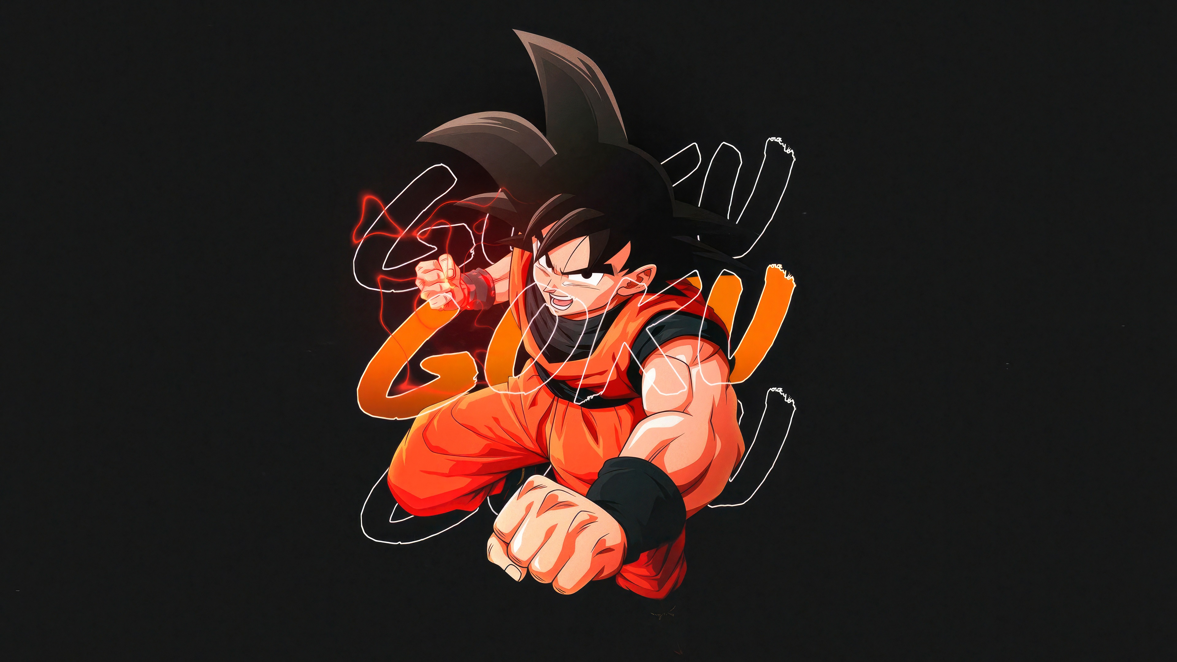 Goku from Dragon Ball Super in 4K HD Wallpaper
