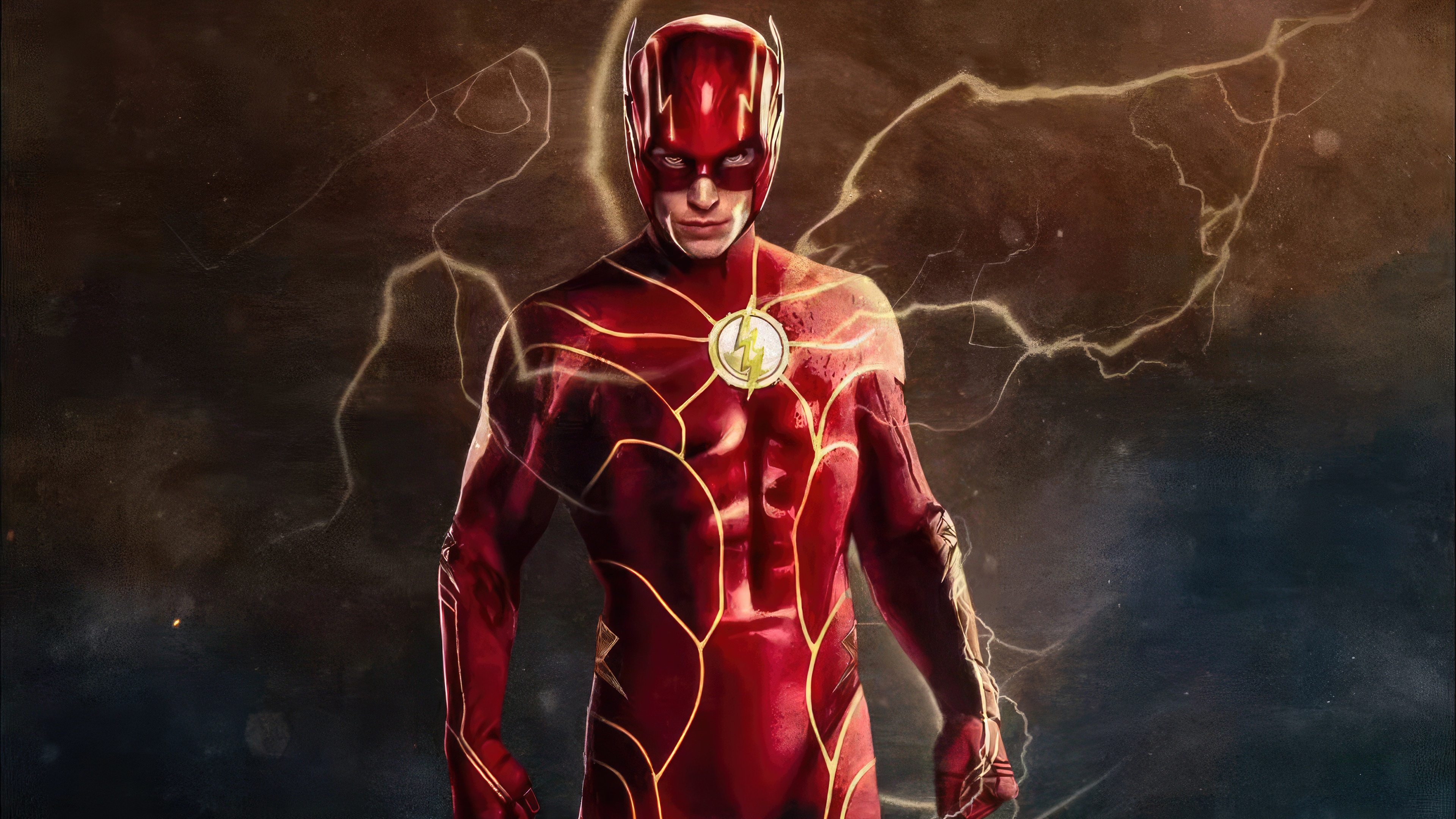 The Flash Superhero Artwork 4K HD Wallpaper