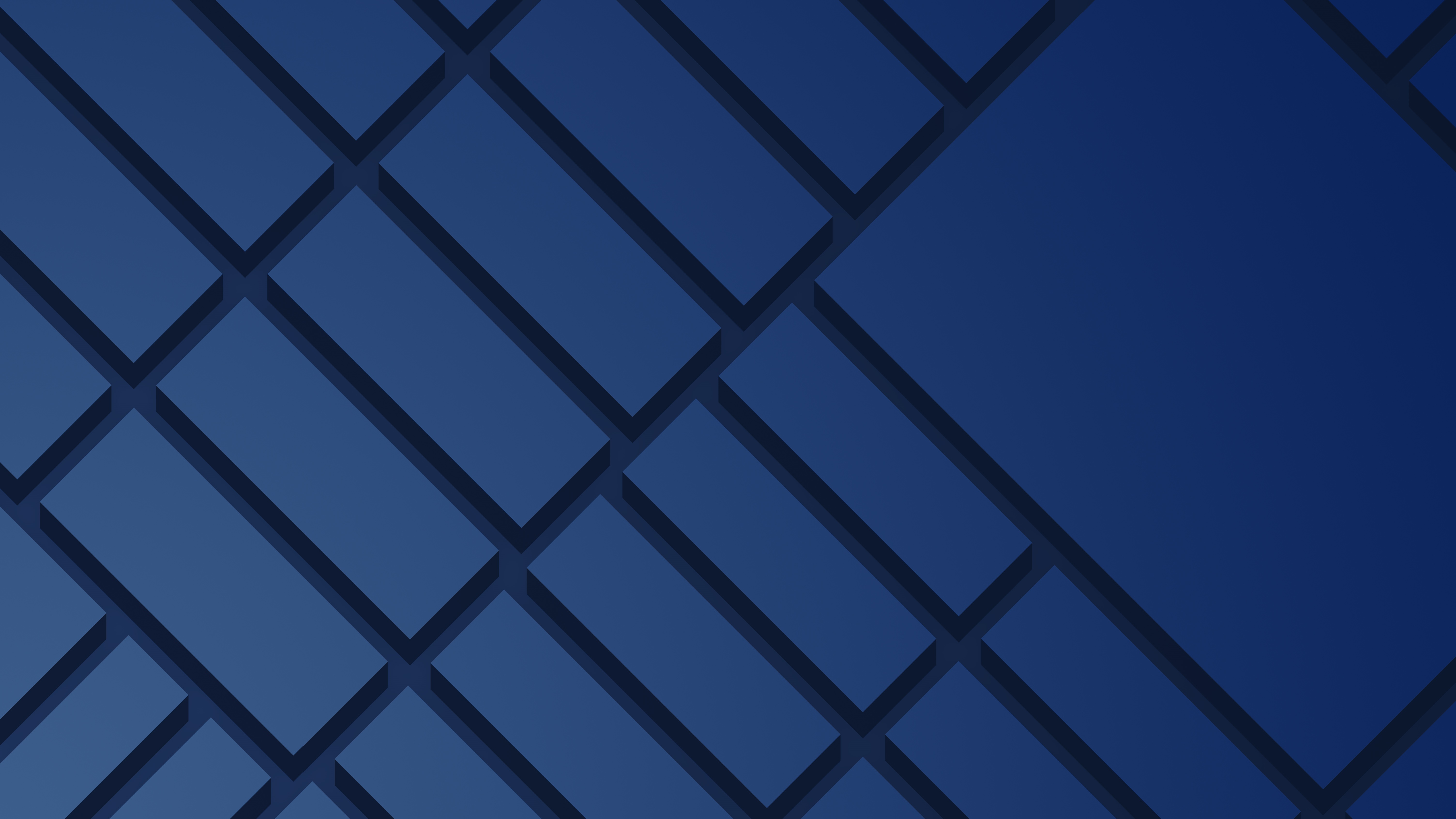 Abstract blue geometric pattern with shadows HD Wallpaper