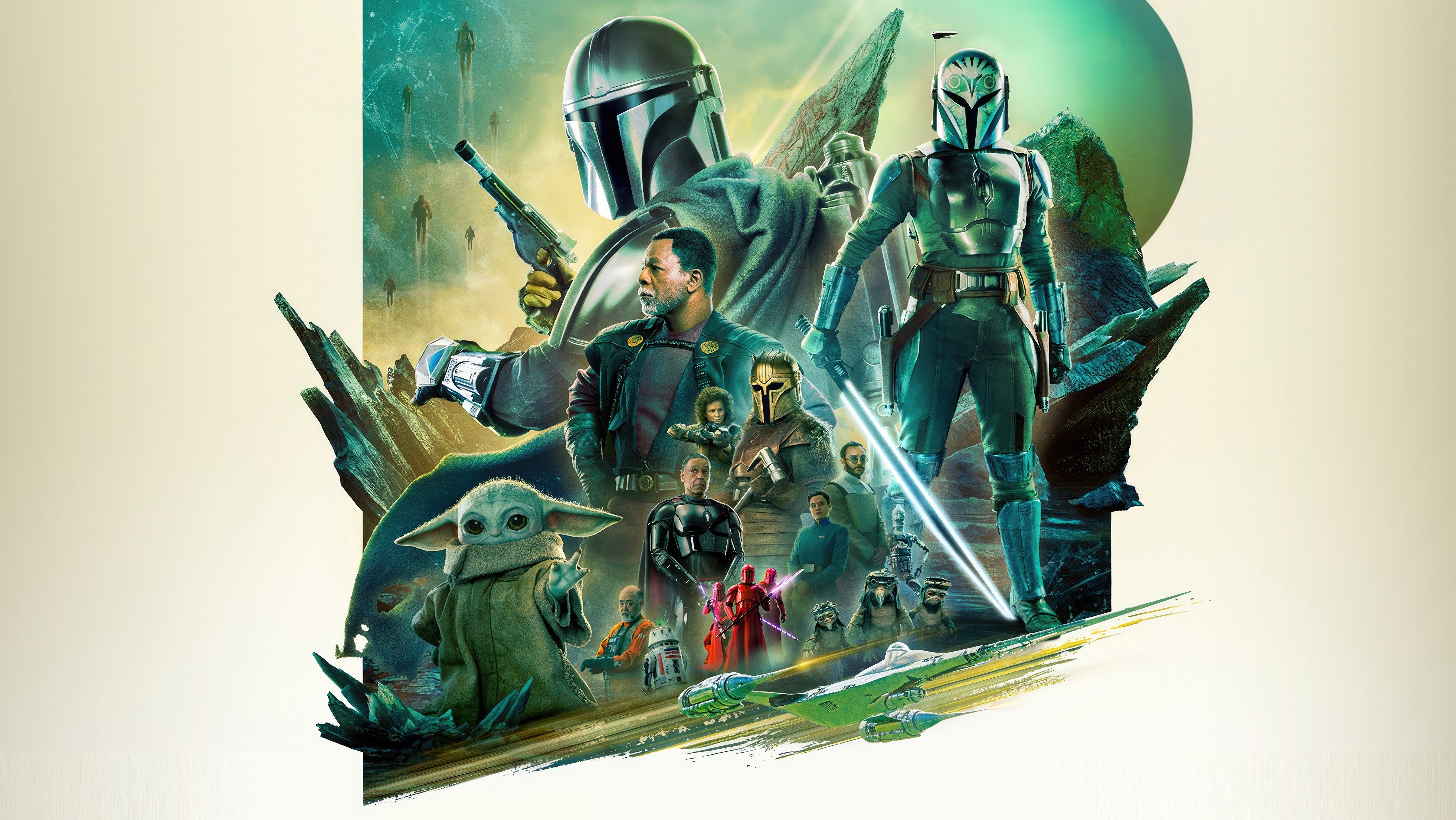 The Mandalorian Season 3 Star Wars 4K HD Wallpaper
