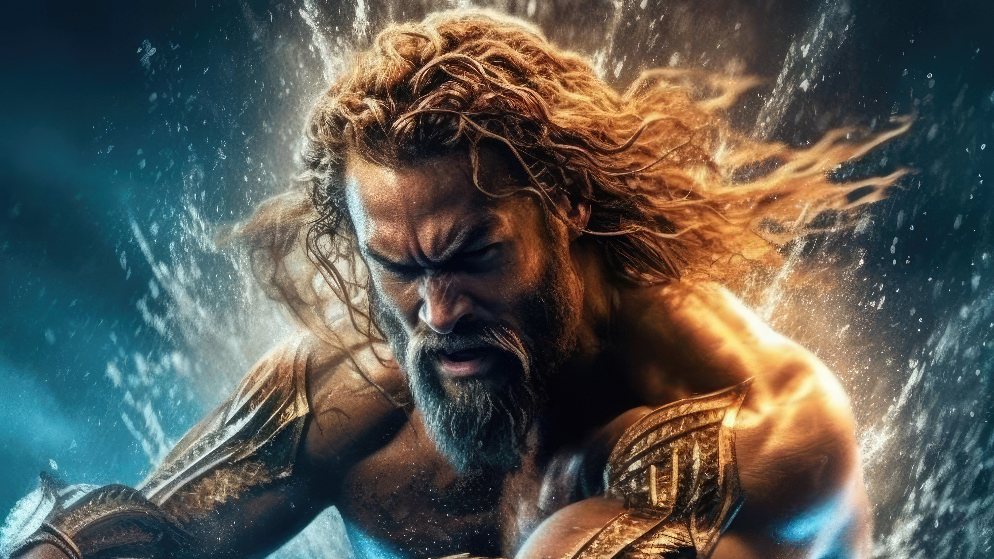 Aquaman and the Lost Kingdom 4K Artwork HD Wallpaper
