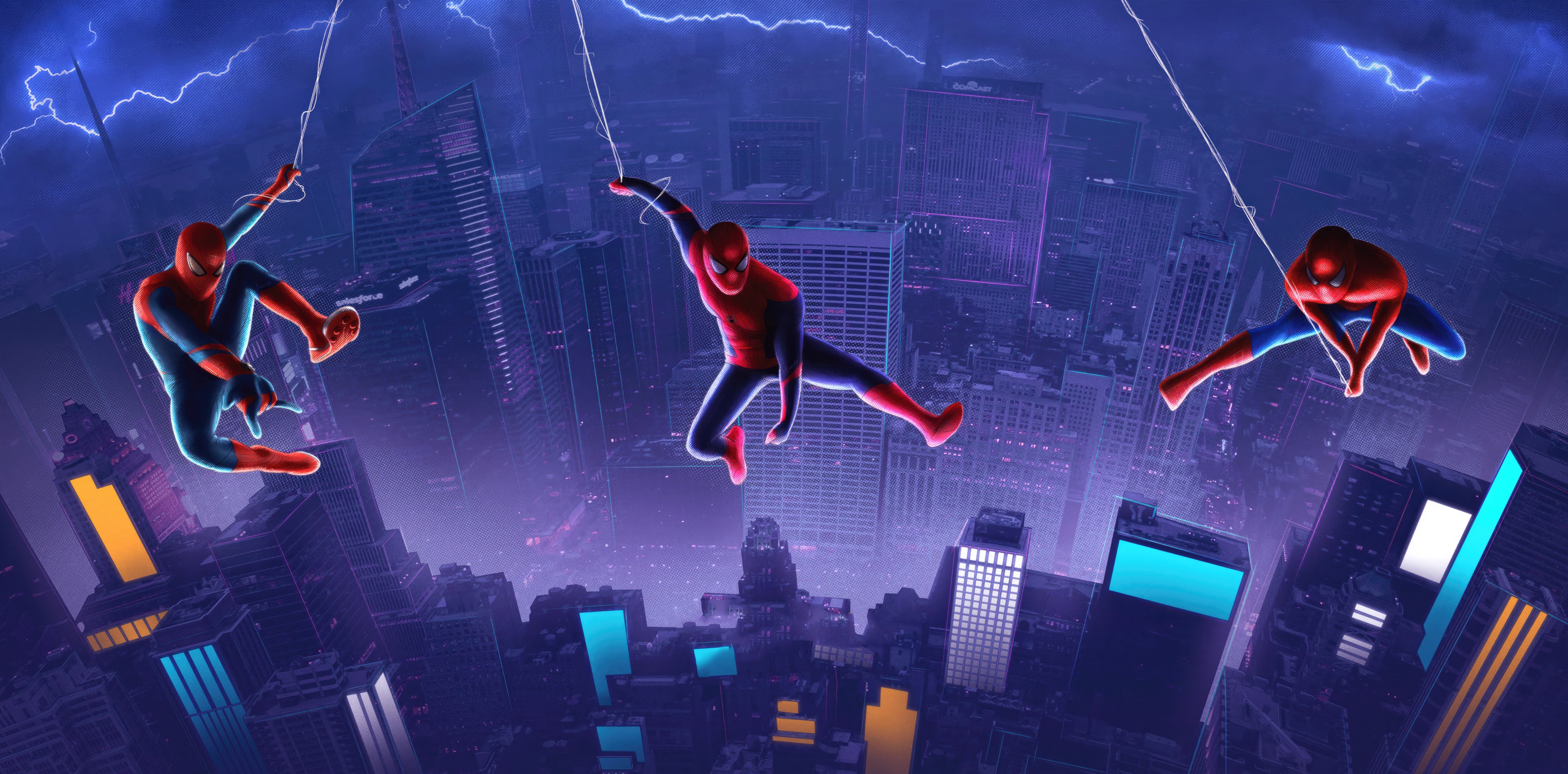 Spider-Man No Way Home Artwork HD Wallpaper