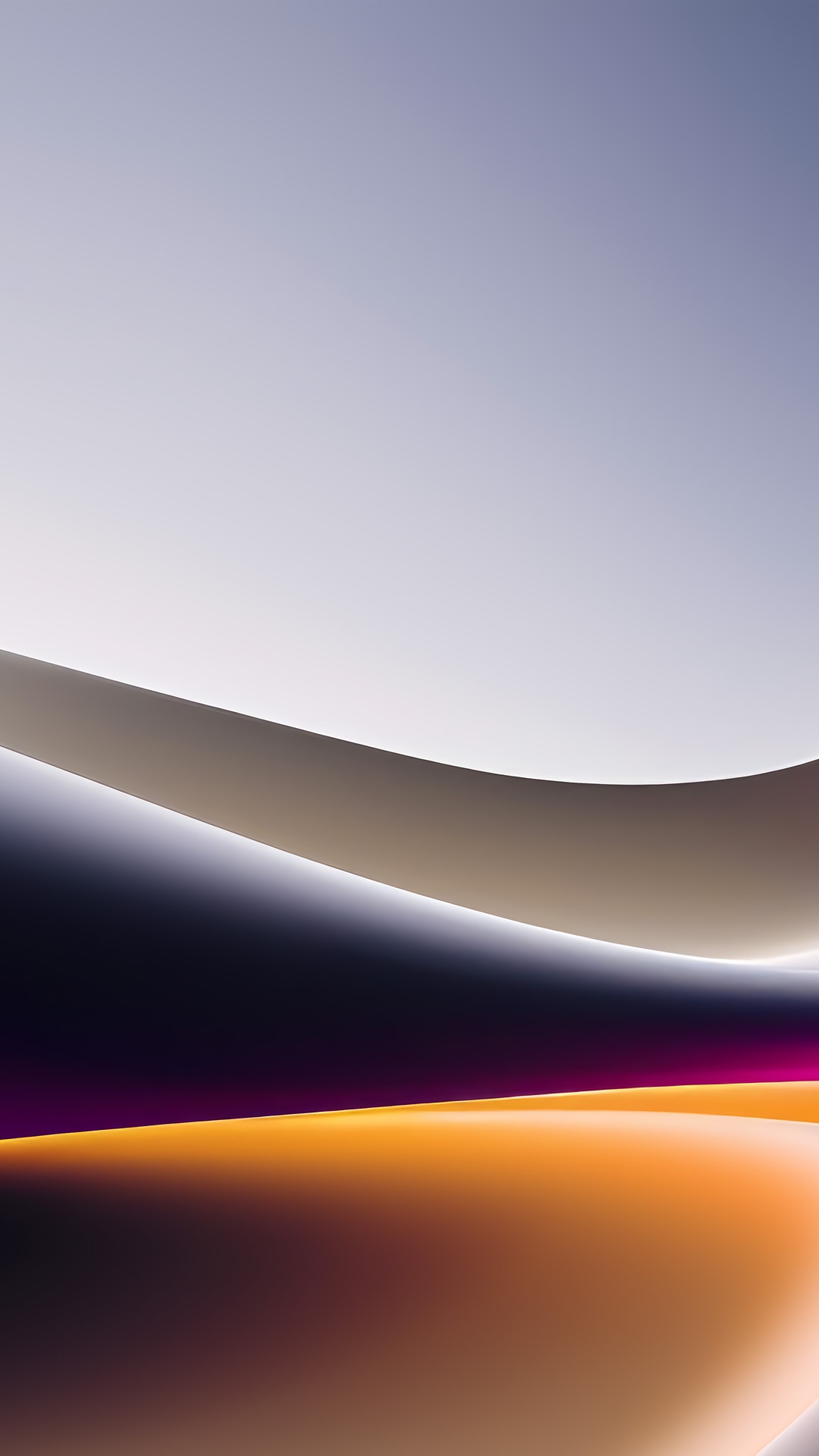 Abstract digital art with flowing light and shadow HD Phone Wallpaper