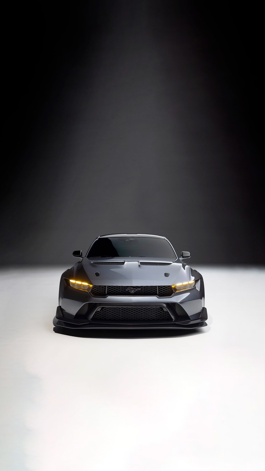 Ford Mustang GTD front view HD Phone Wallpaper